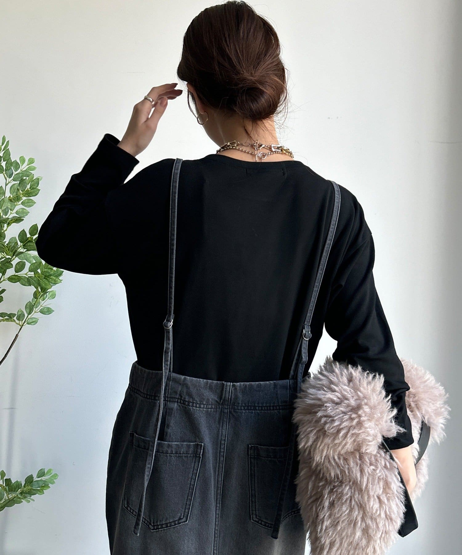 DOUDOU(ドゥドゥ) 【WEB限定】ウォームルーズロンTEE