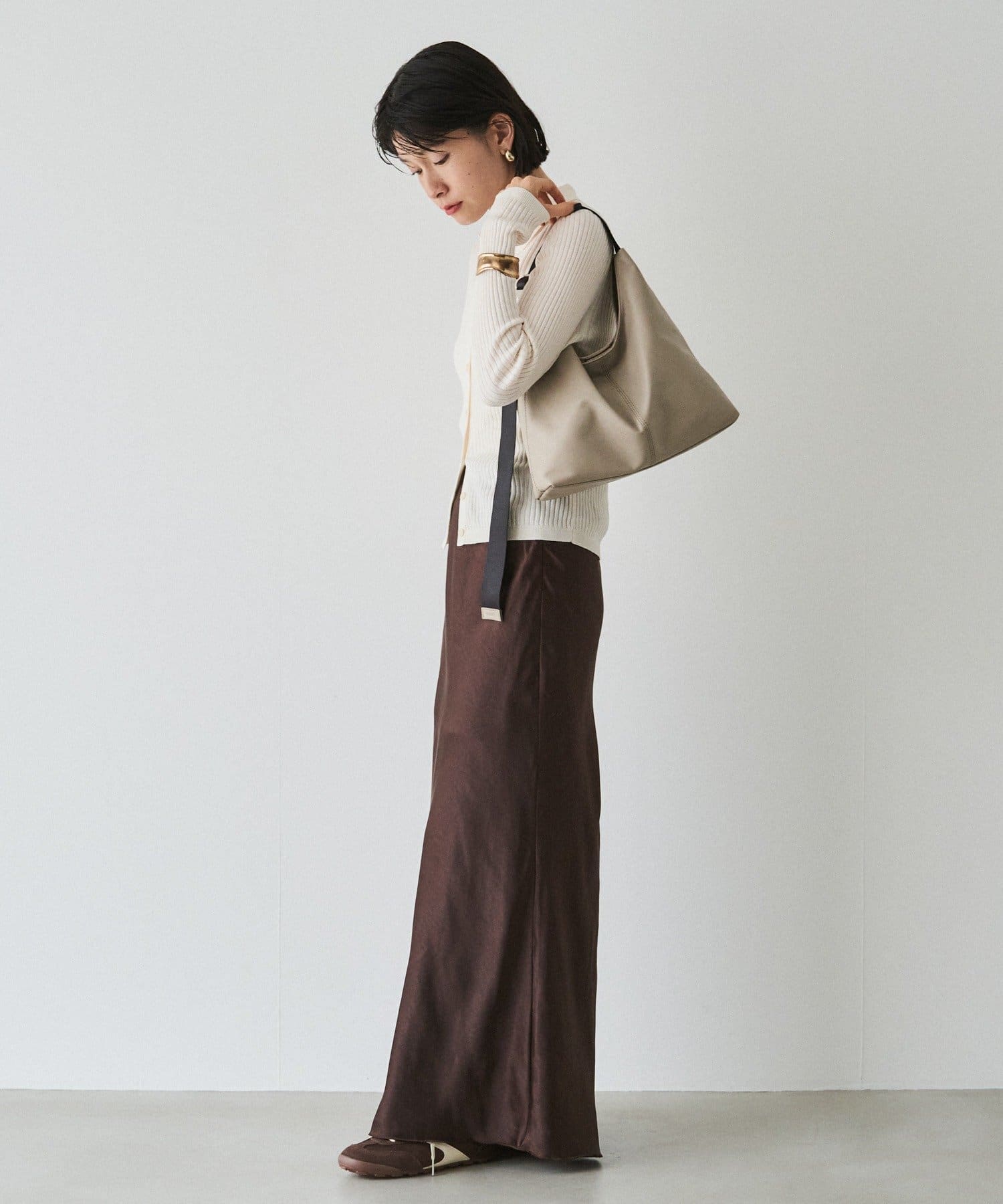 russet(ラシット) レザーホーボーバッグ M