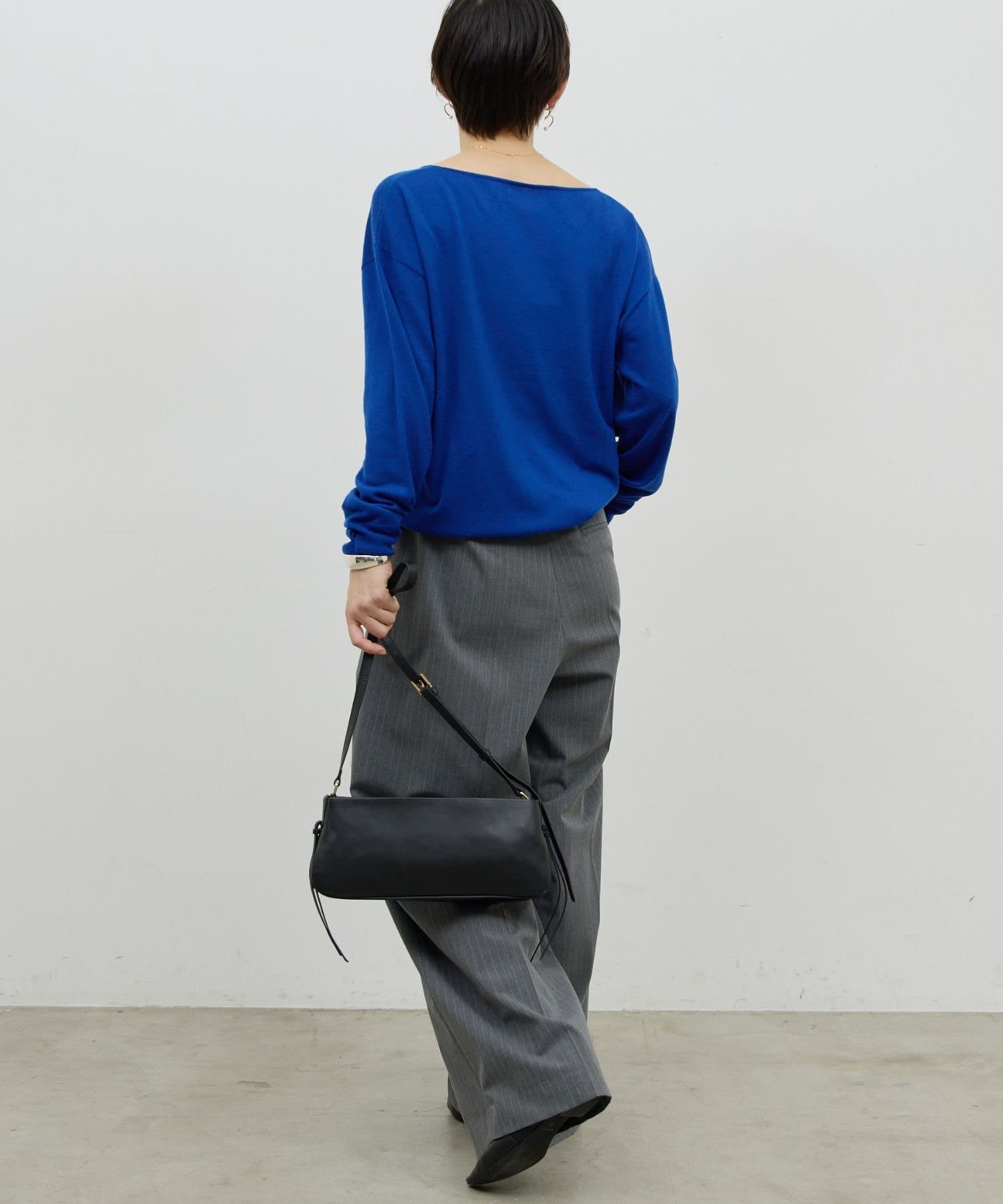 GALLARDAGALANTE(ガリャルダガランテ) 【新色BLU登場】【手洗い可】メリノウールニットプルオーバー