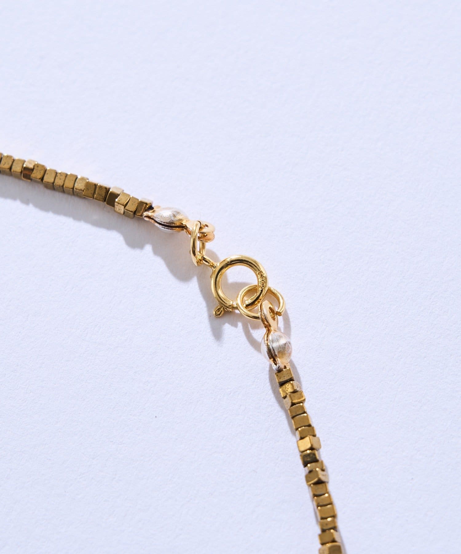 RIVE DROITE(リヴドロワ) 【首元にアクセント】ヘマタイトショートネックレス3