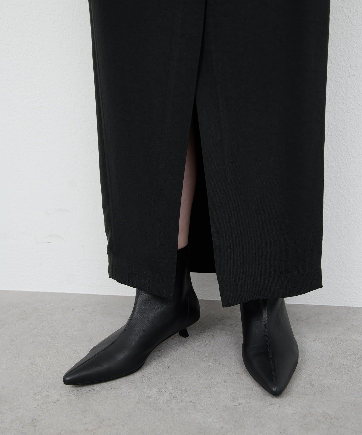 GALLARDAGALANTE(ガリャルダガランテ) アセテートツイルスカート