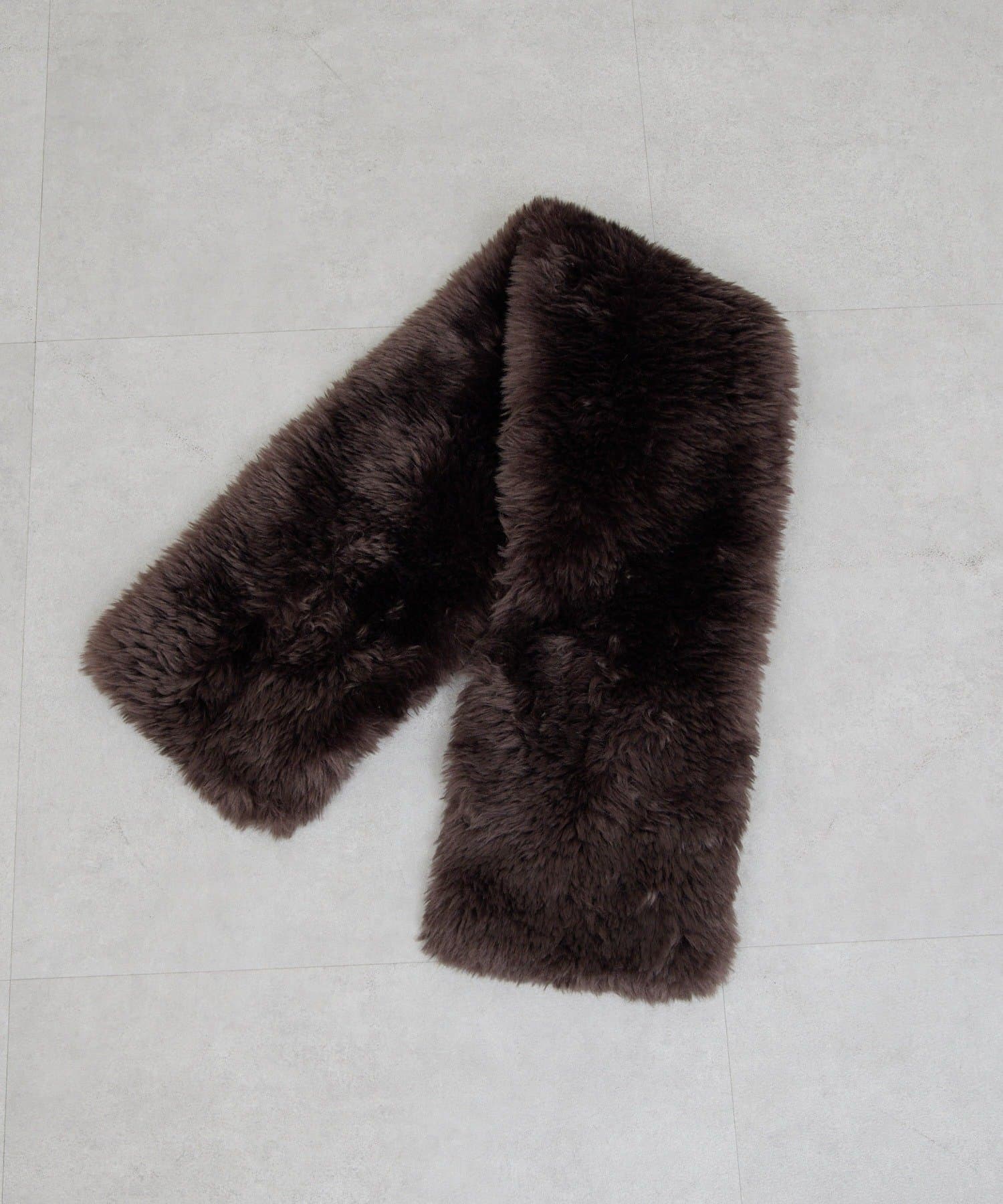 GALLARDAGALANTE(ガリャルダガランテ) 【2秒で着用可能！】エコファークロスマフラー