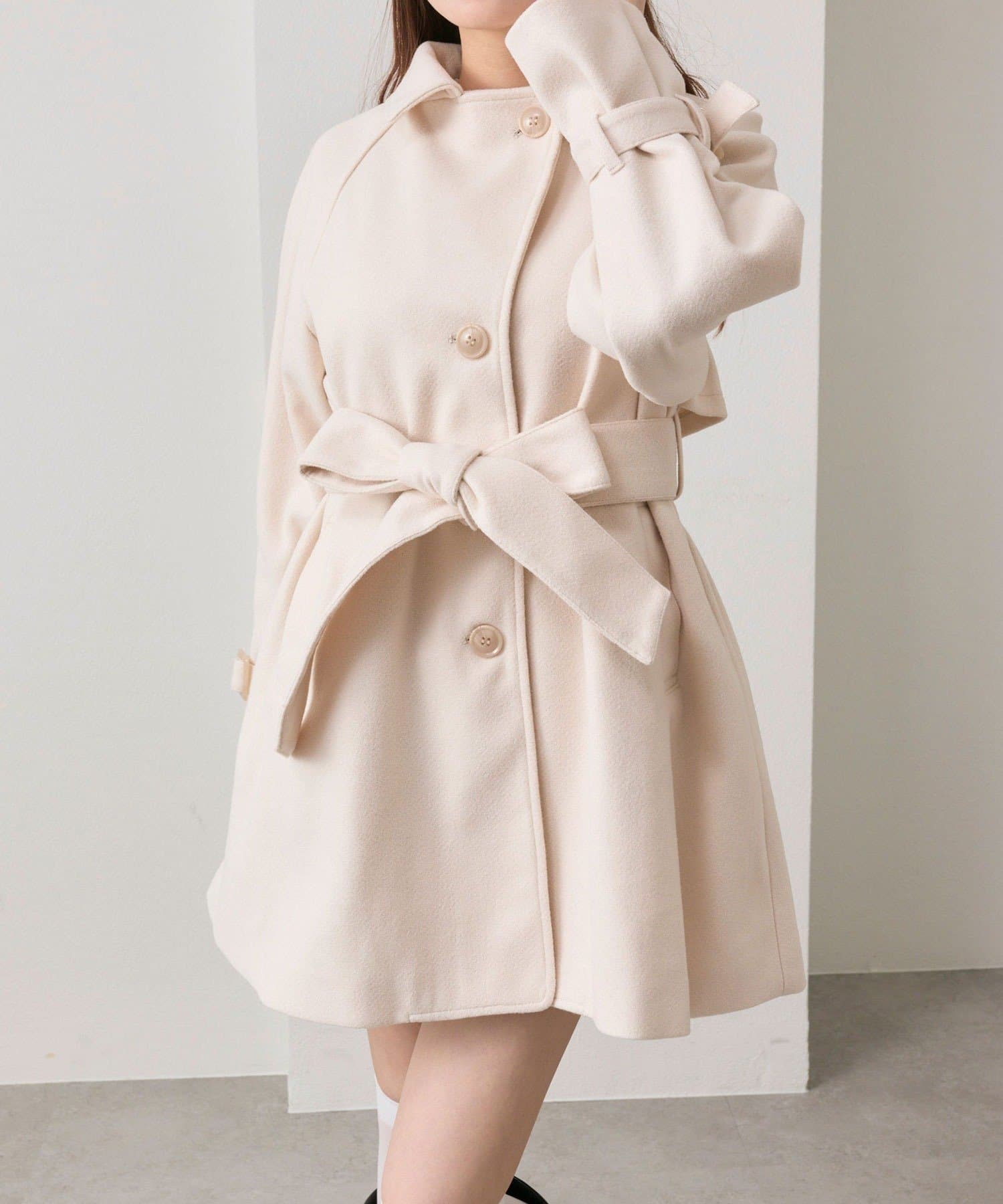 OLIVE des OLIVE【web限定】ミドル丈コート OLIVE des OLIVE【web限定】ミドル丈コート リバイバル・WEB限定