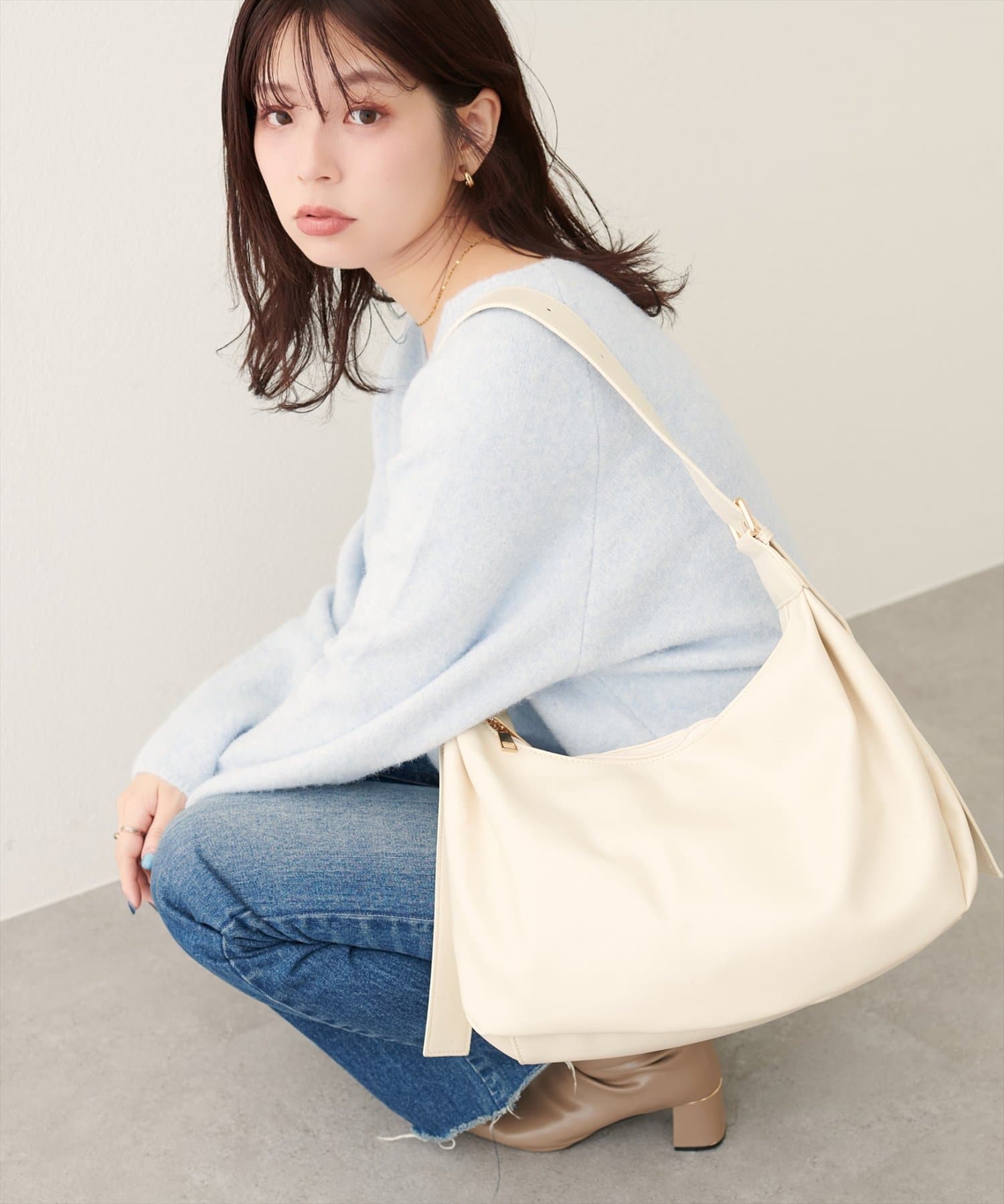 natural couture(ナチュラルクチュール) ショルダー２本付スムースショルダー
