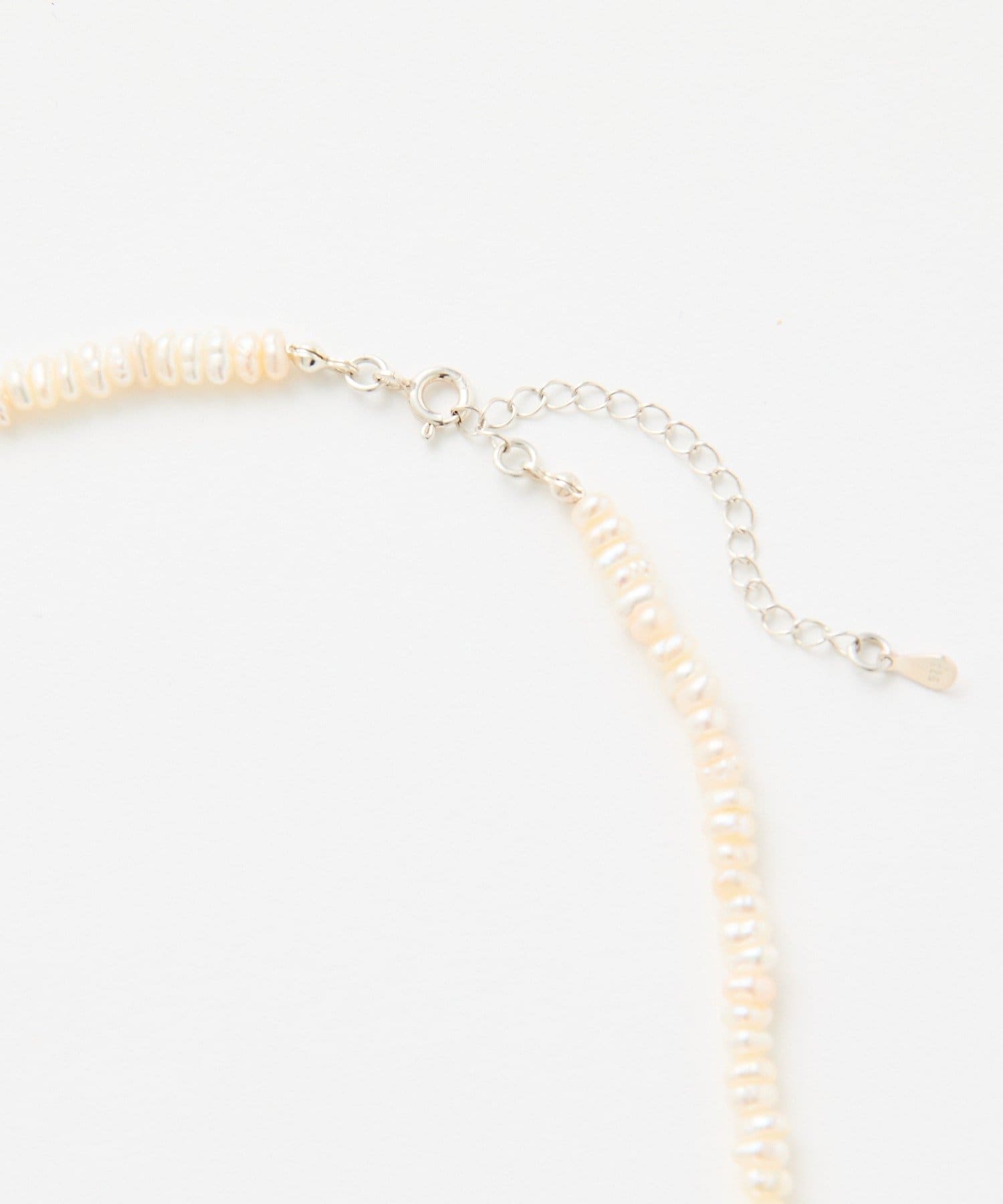 RIVE DROITE(リヴドロワ) 【オケージョンにも】パール×SV925ショートネックレス