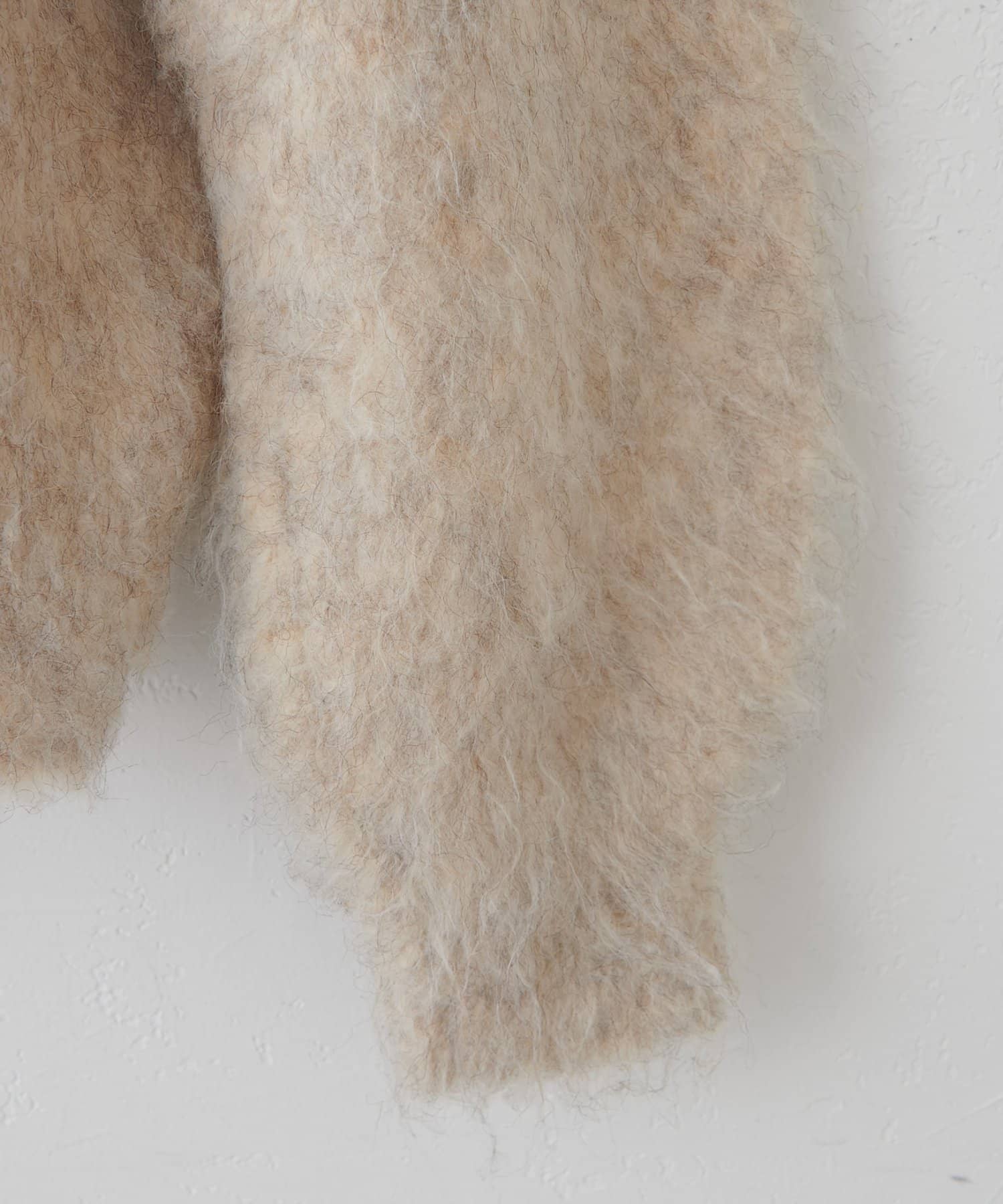 DISCOAT(ディスコート) 【＠akarichi_企画】シャギー衿付きカーディガン《WEB限定》