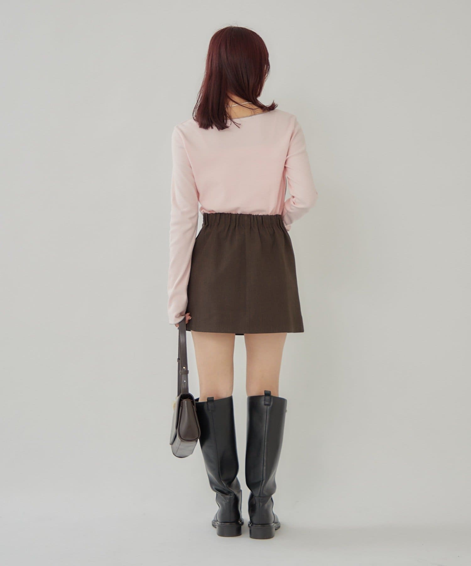 mystic(ミスティック) 配色メロウTシャツ