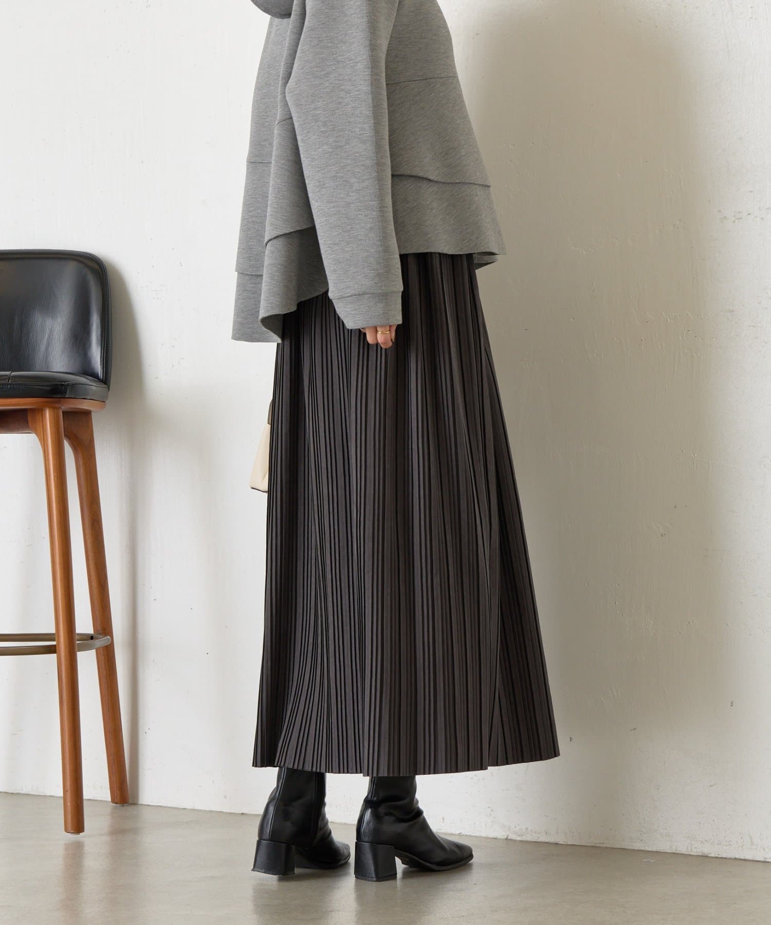 Jena　espace merveilleux(ジェナ　エスパスメルヴェイユ) ピーチボックスプリーツスカート
