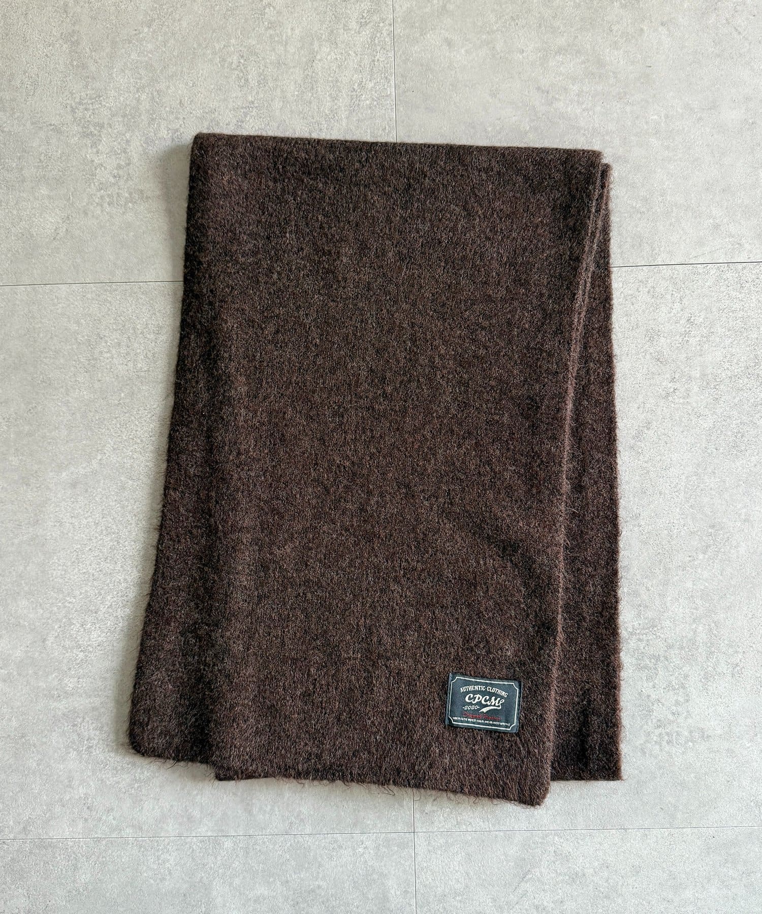 CPCM(シーピーシーエム) MIX糸モヘアタッチマフラー