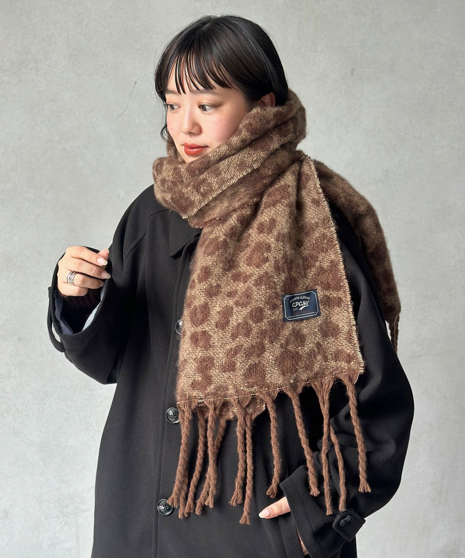 CPCM(シーピーシーエム) アソート柄バルキーマフラー