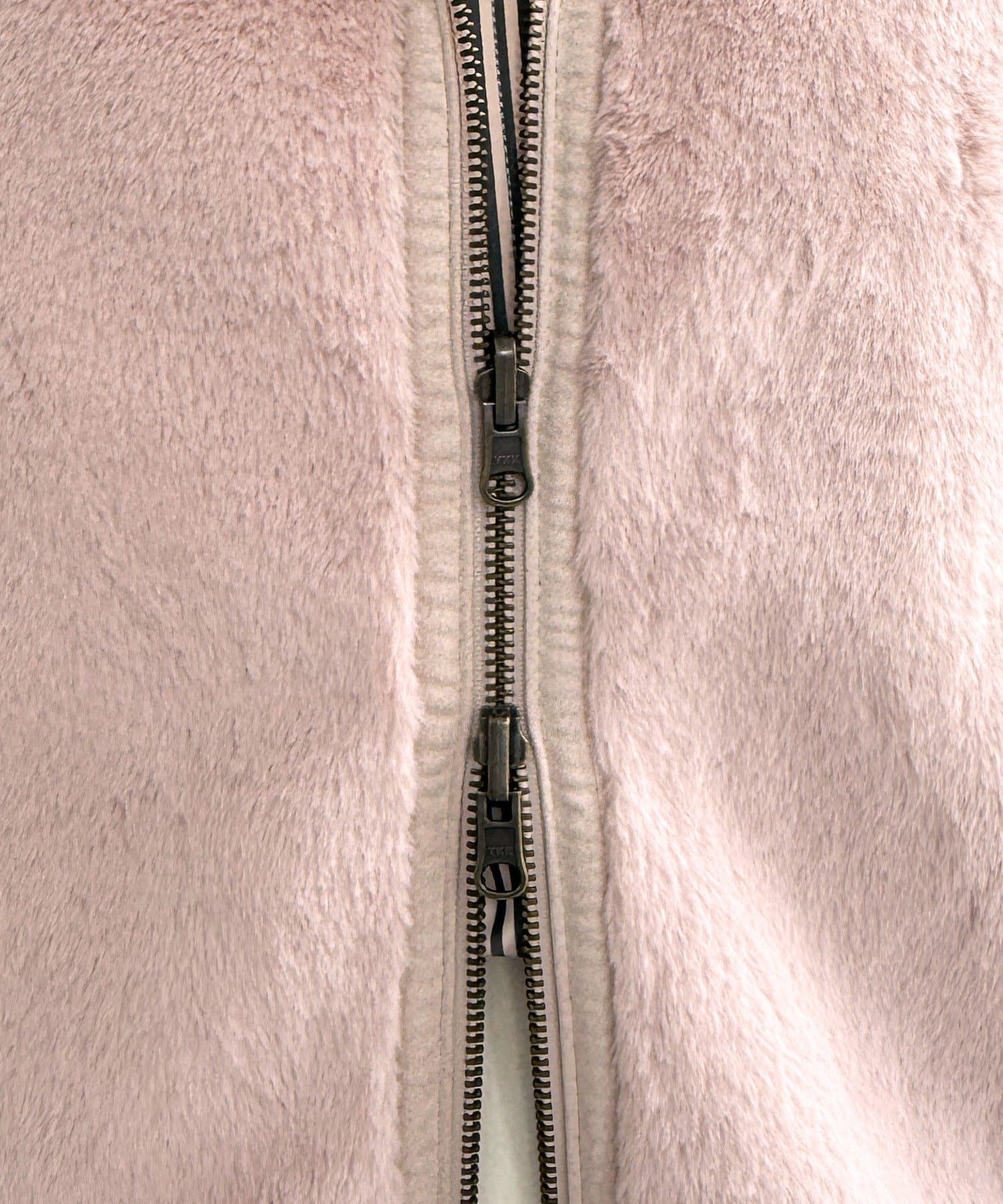 DOUDOU(ドゥドゥ) 【完売カラー再追加！】リバーシブルフェイクムートンコート