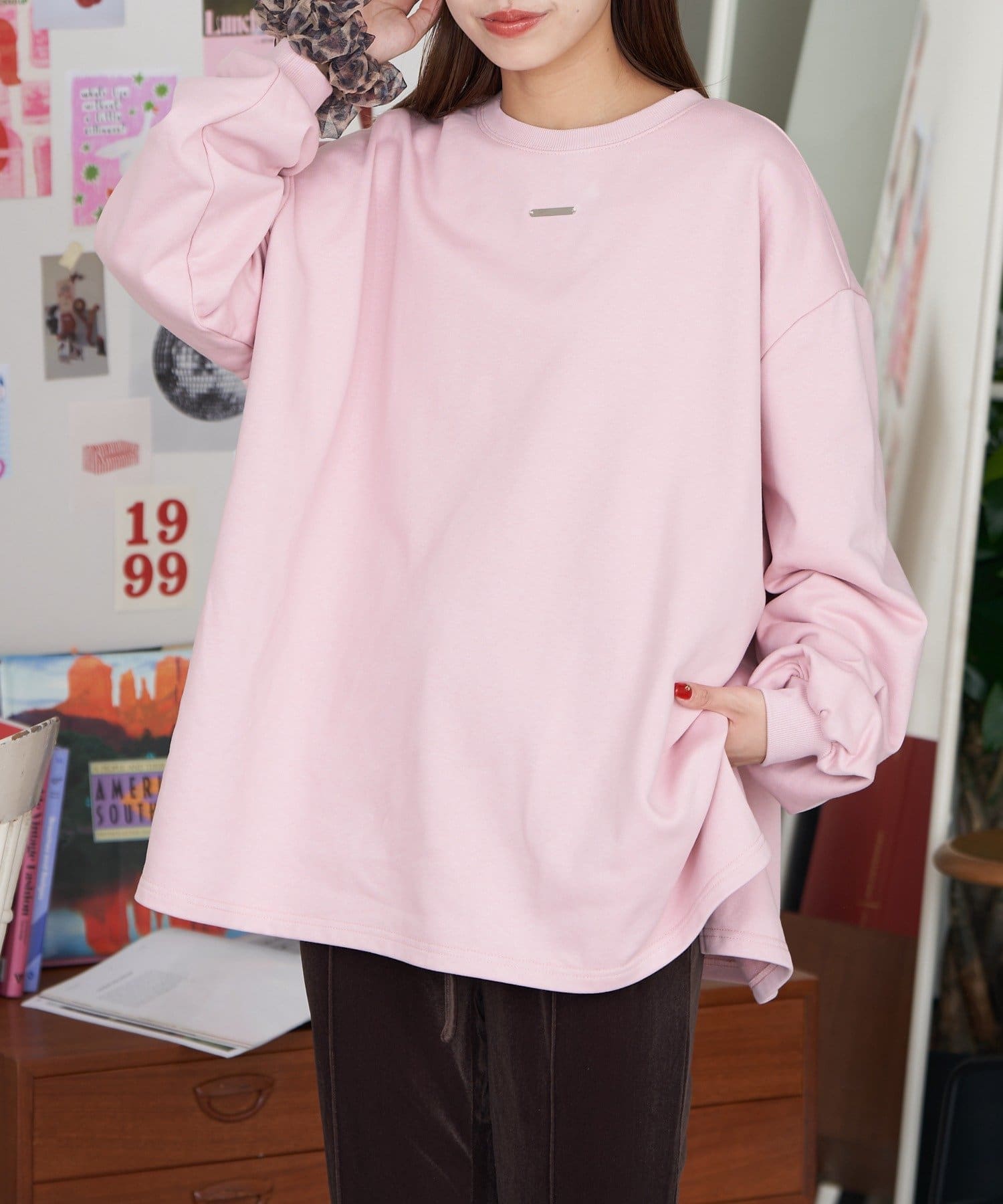 CIAOPANIC(チャオパニック) 【neutral by ciaopanic】シュシュセットボリュームスウェット