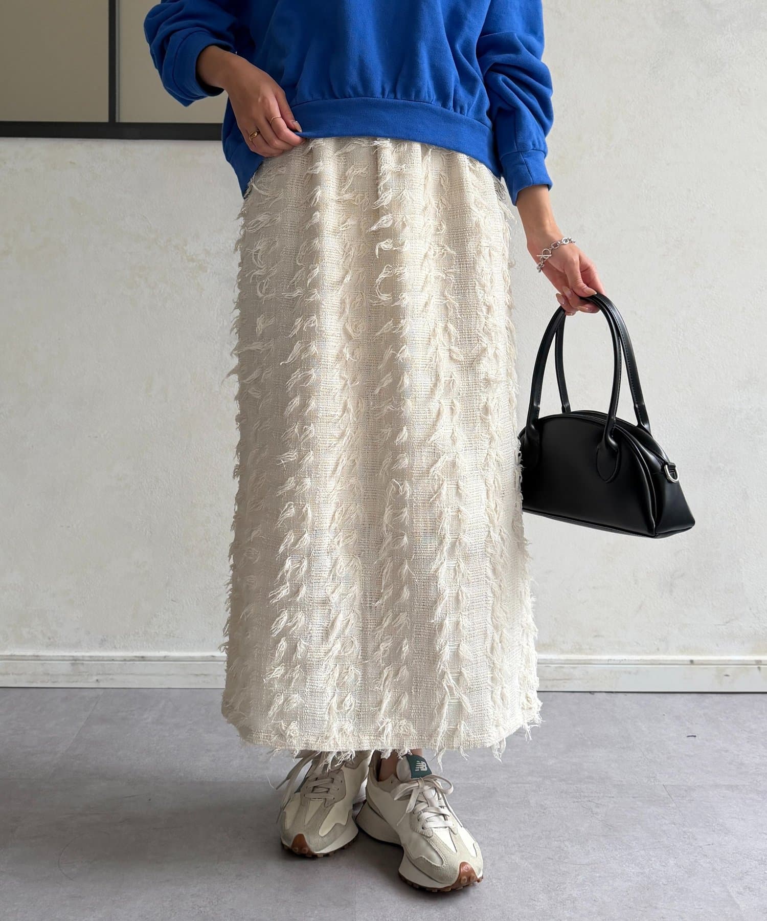 Chez toi(シェトワ) フリンジスカート