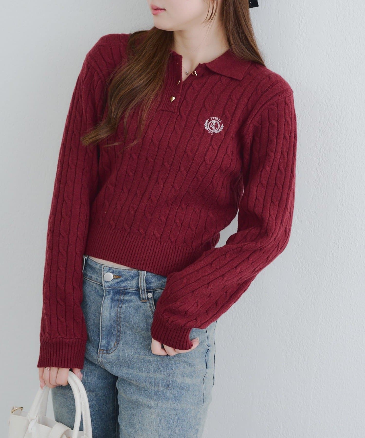 NICE CLAUP / OLIVE des OLIVE OUTLET(ナイスクラップ  / オリーブ デ オリーブ アウトレット) BASICポロニット