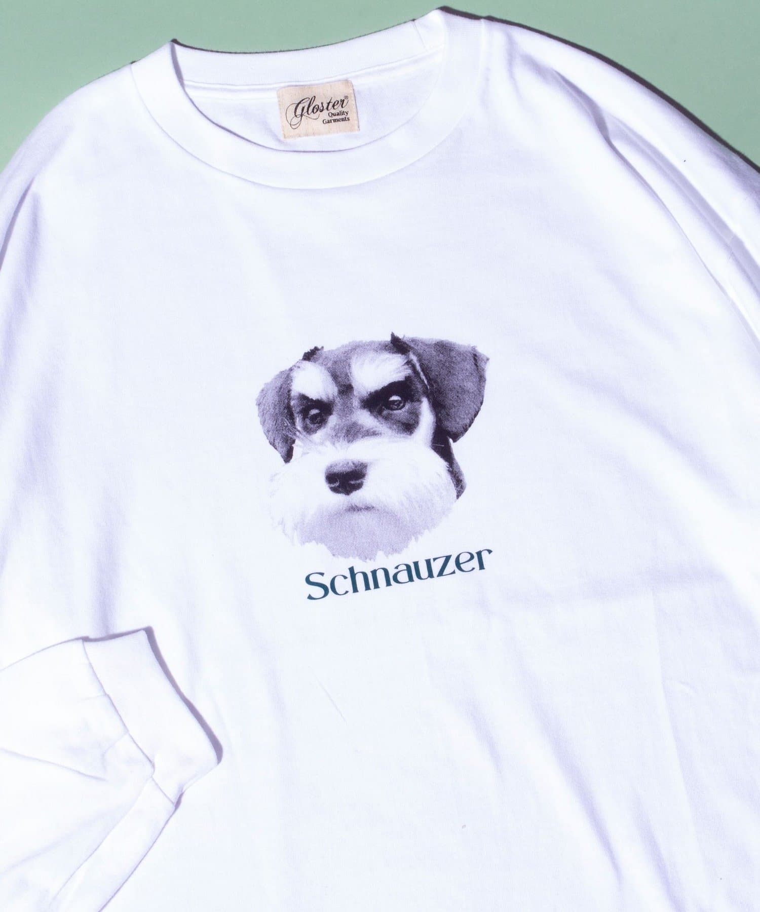 FREDY & GLOSTER(フレディ アンド グロスター) 【人気シリーズ】【DOG&CAT】犬猫プリント クルーネックロンT