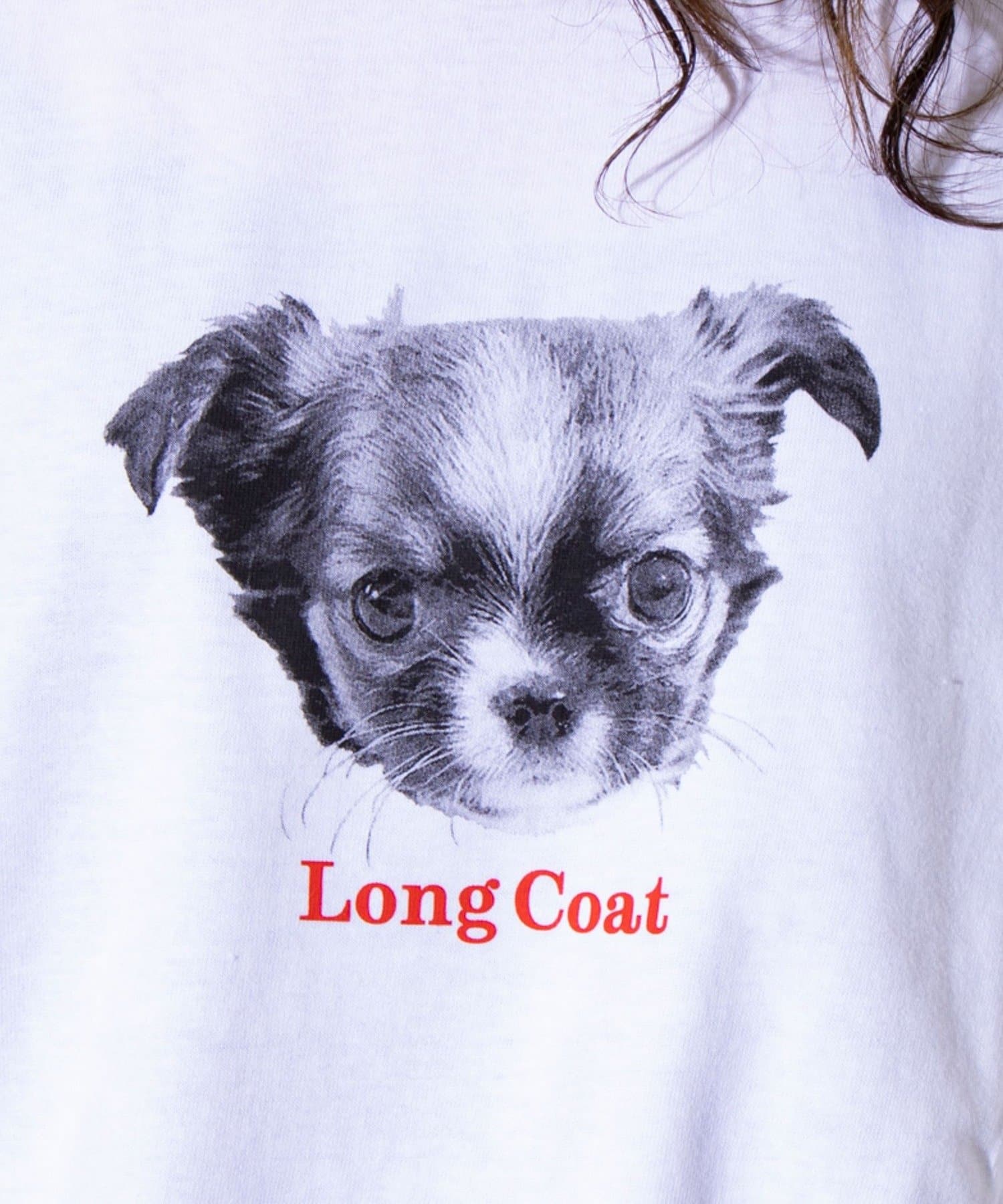 FREDY & GLOSTER(フレディ アンド グロスター) 【人気シリーズ】【DOG&CAT】犬猫プリント クルーネックロンT