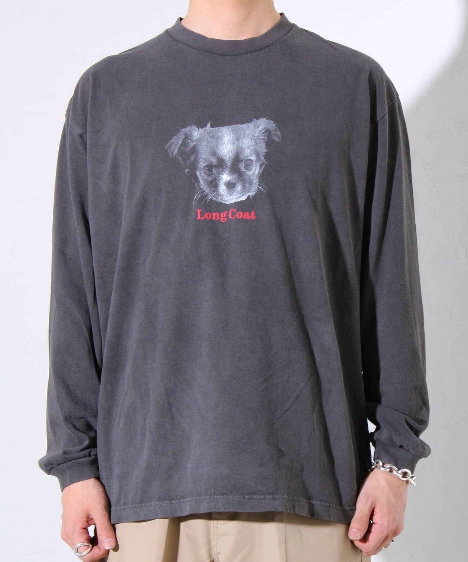 FREDY & GLOSTER(フレディ アンド グロスター) 【人気シリーズ】【DOG&CAT】犬猫ピグメント クルーネックロンT