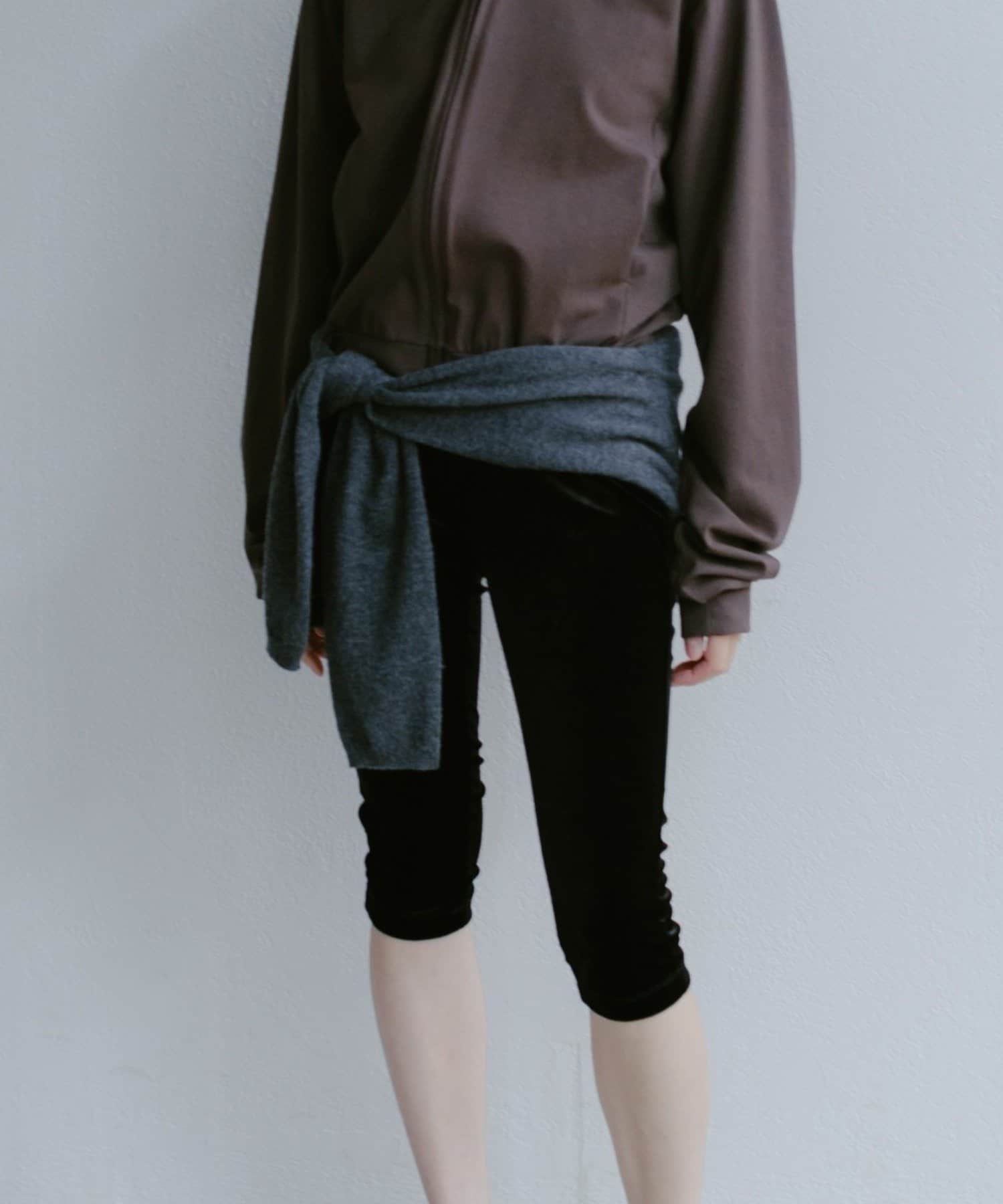 Pasterip(パセリ) Triacetate velour bike shorts