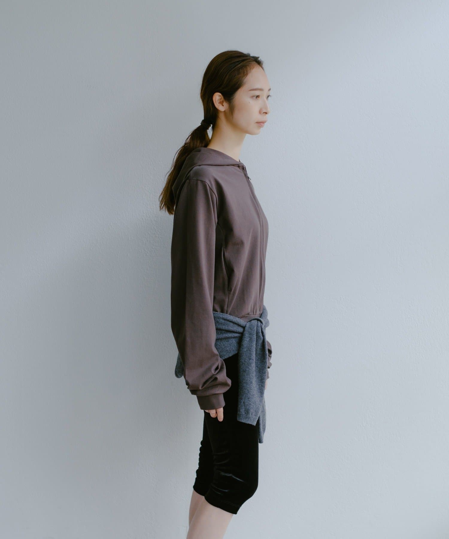 Pasterip(パセリ) Triacetate velour bike shorts