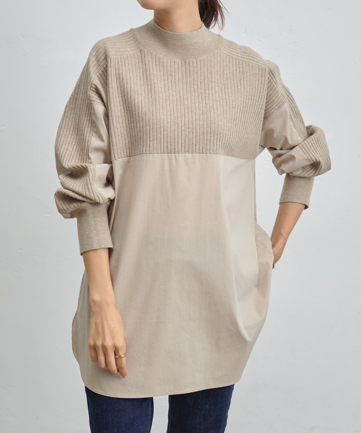 BEARDSLEY ビアズリー　レイヤードシャツ BEARDSLEY（ビアズリー）の「レイヤードシャツ（シャツ/ブラウス