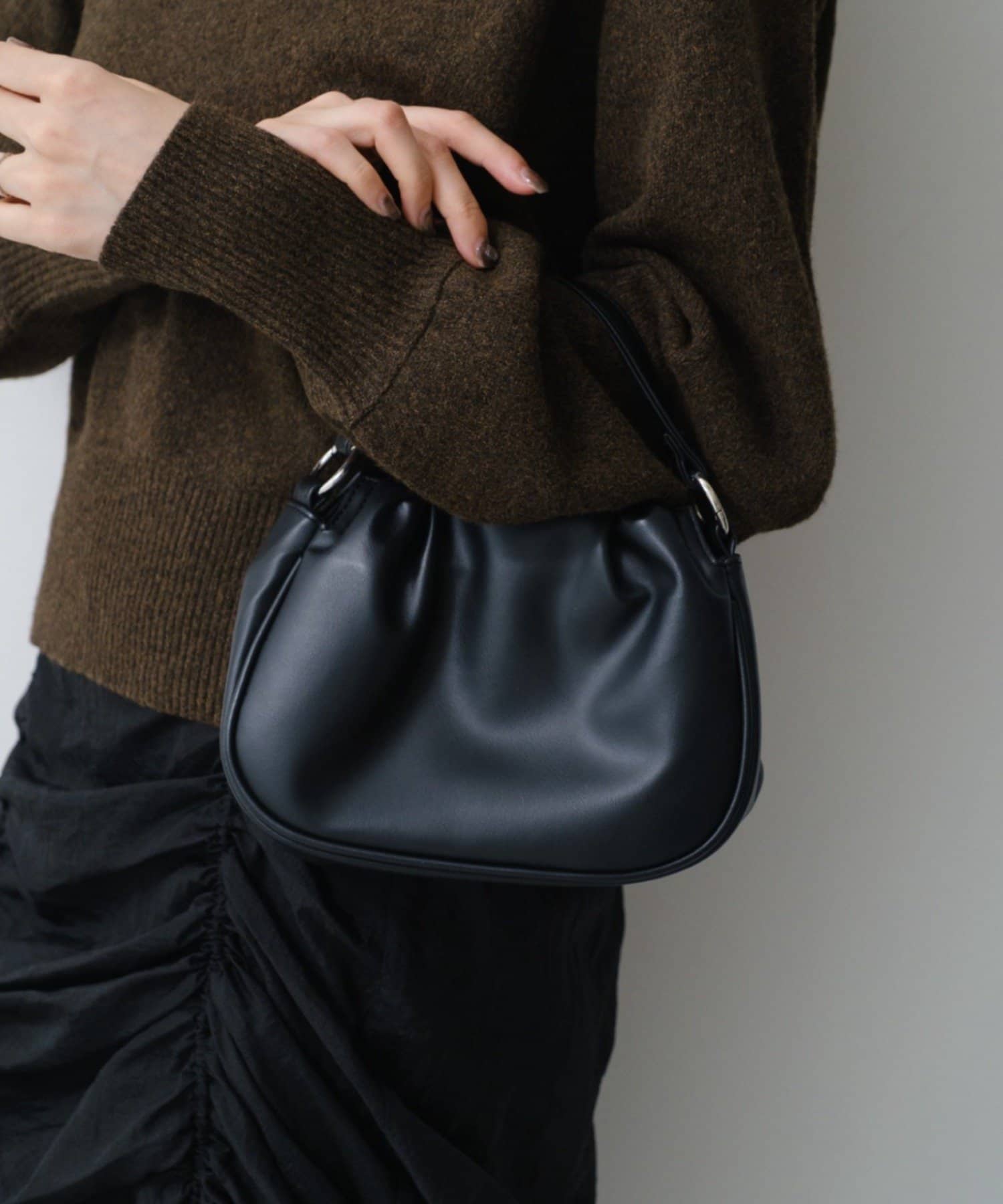 Kastane(カスタネ) 【WEB・一部店舗限定】2WAYタックショルダーBAG