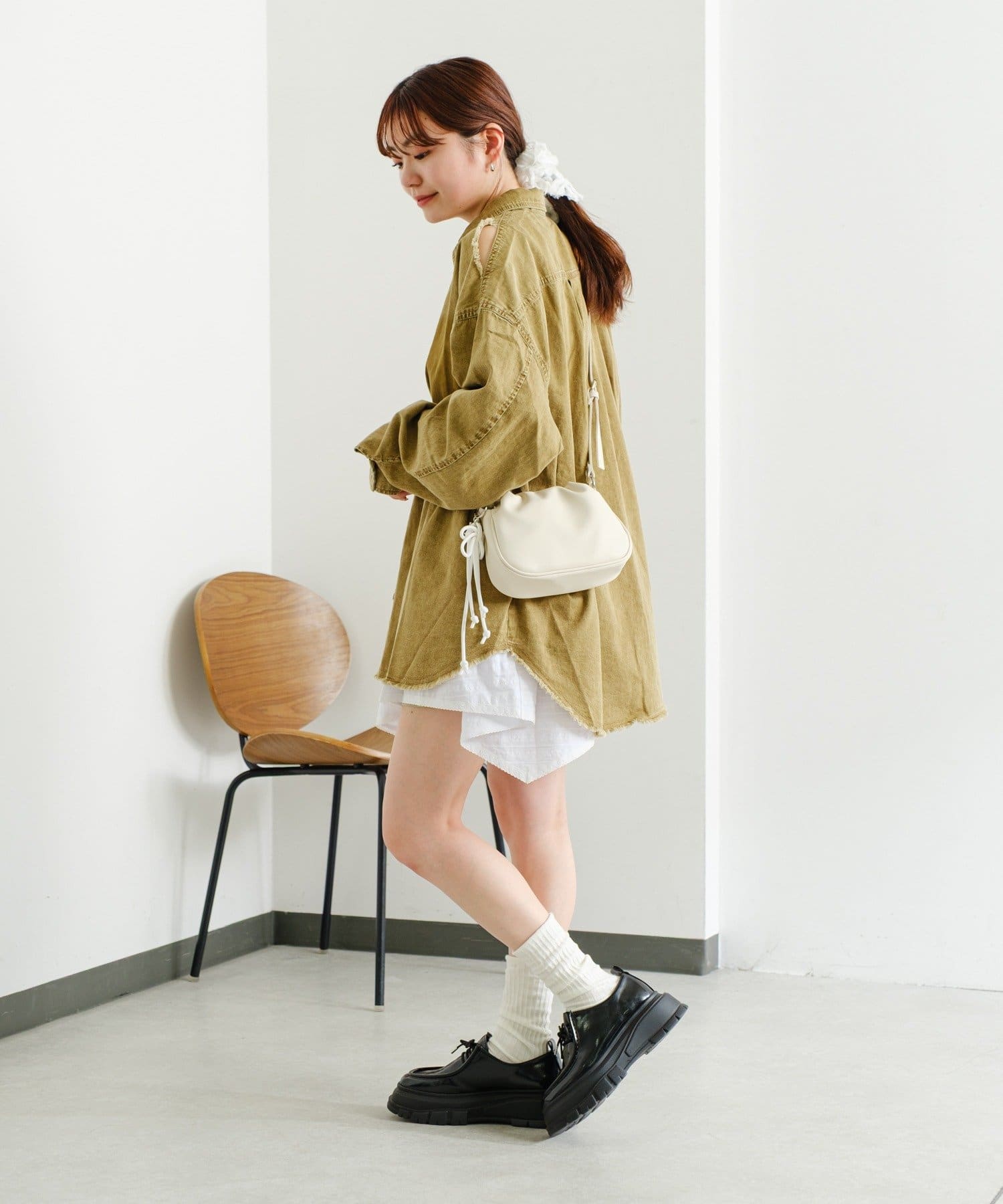 Kastane(カスタネ) 【WEB・一部店舗限定】2WAYタックショルダーBAG