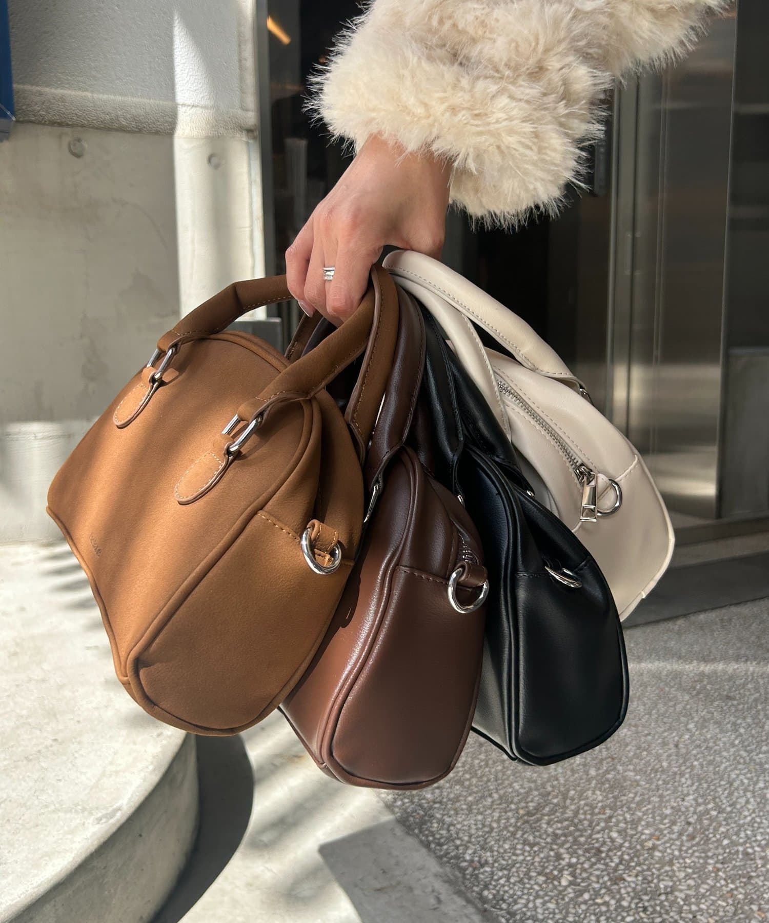 Kastane(カスタネ) 【WEB先行/4色展開/2WAY】miniボストンBAG