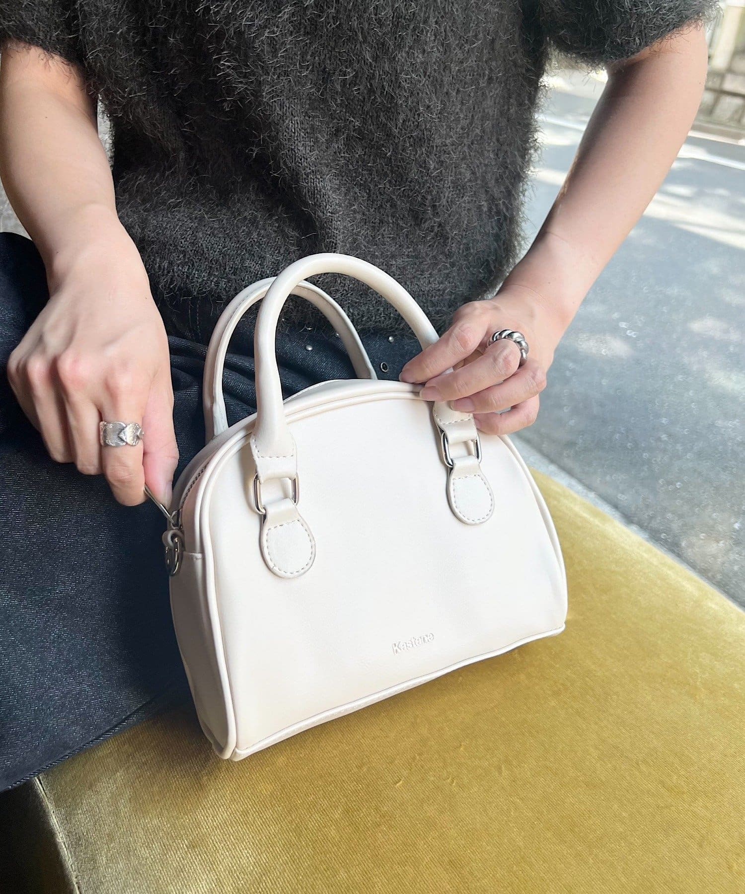 Kastane(カスタネ) 【WEB先行/4色展開/2WAY】miniボストンBAG