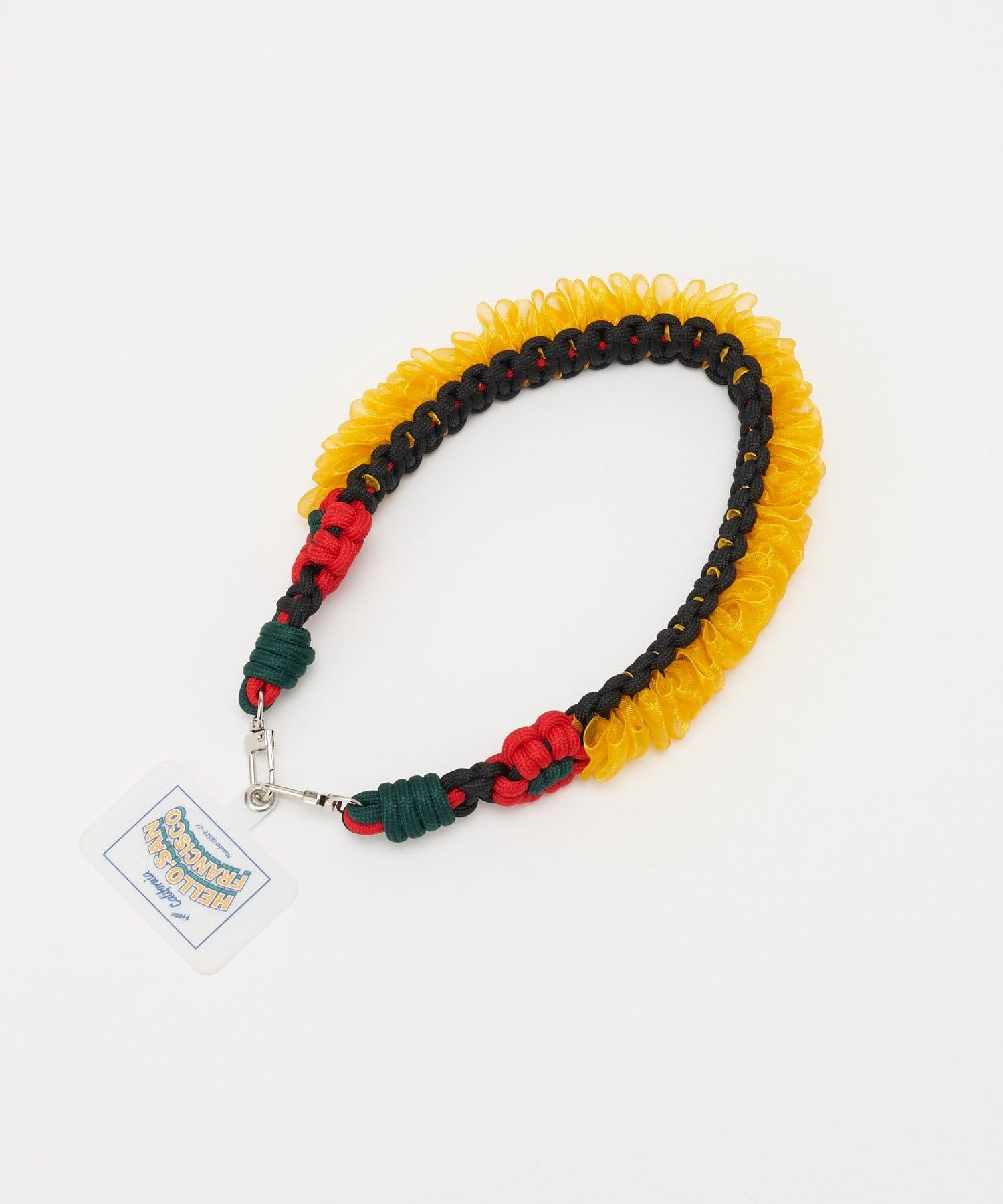 CIAOPANIC(チャオパニック) 【HELLO.SANFRANCISCO/ハローサンフランシスコ】2wayカラフルコードスマホショルダー