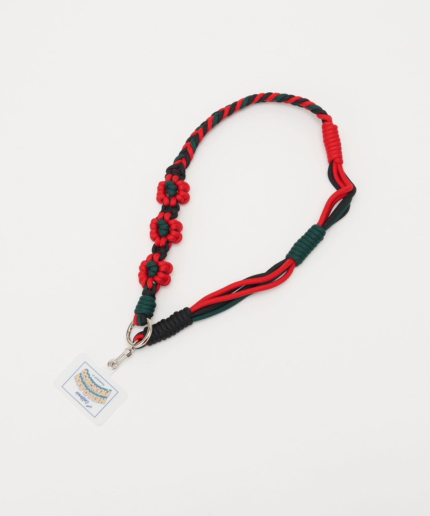 CIAOPANIC(チャオパニック) 【HELLO.SANFRANCISCO/ハローサンフランシスコ】2wayカラフルコードスマホショルダー