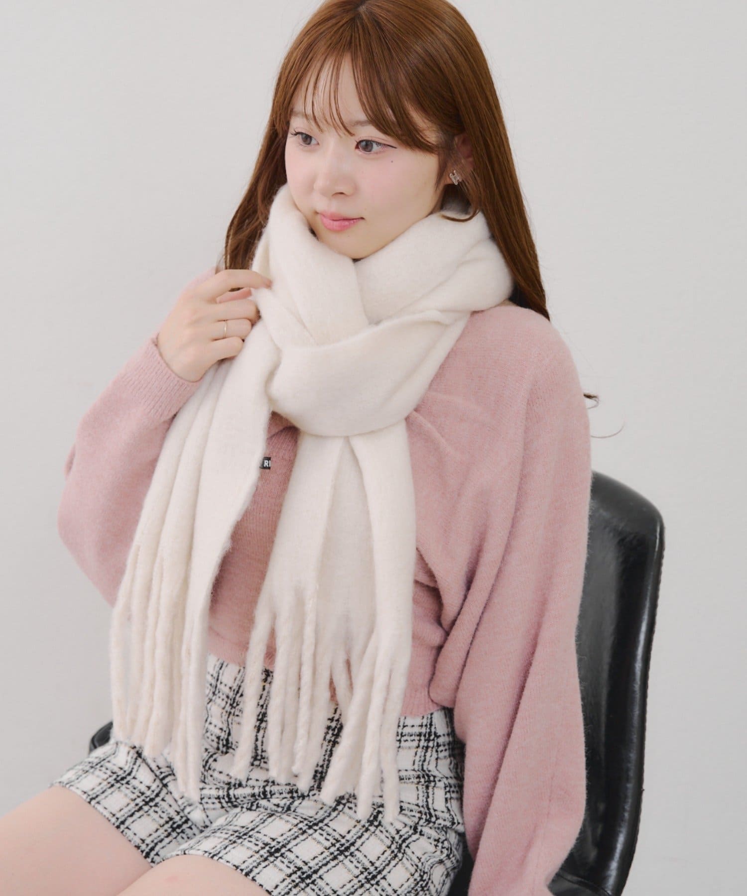 Remind me and forever(リマインドミーアンドフォーエバー) 起毛フェイクウールマフラー