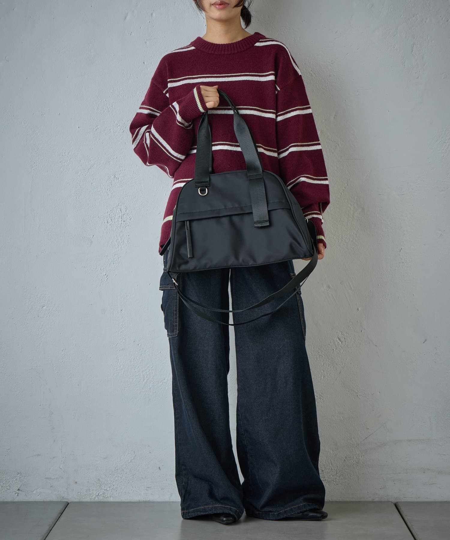 -goocy-(グーシー) アドルフ2WAYボストンバッグ