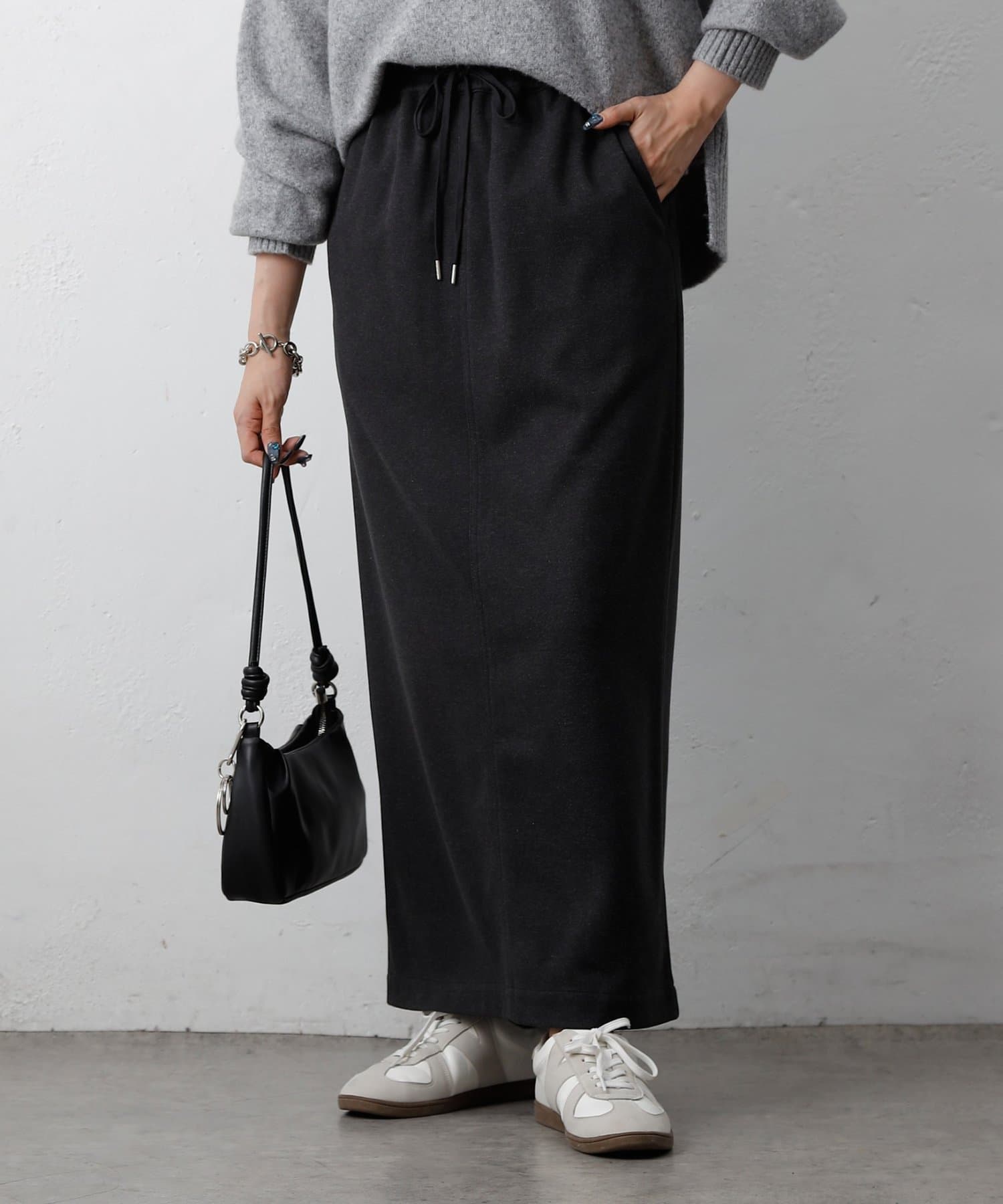 COLONY 2139(コロニー トゥーワンスリーナイン) ウールライクジャージーイージースカート