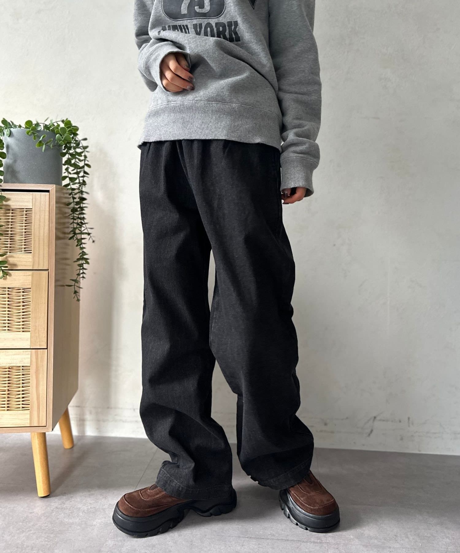 LOCUST(ローカスト) 【Dickies】ワイドストレートパンツ