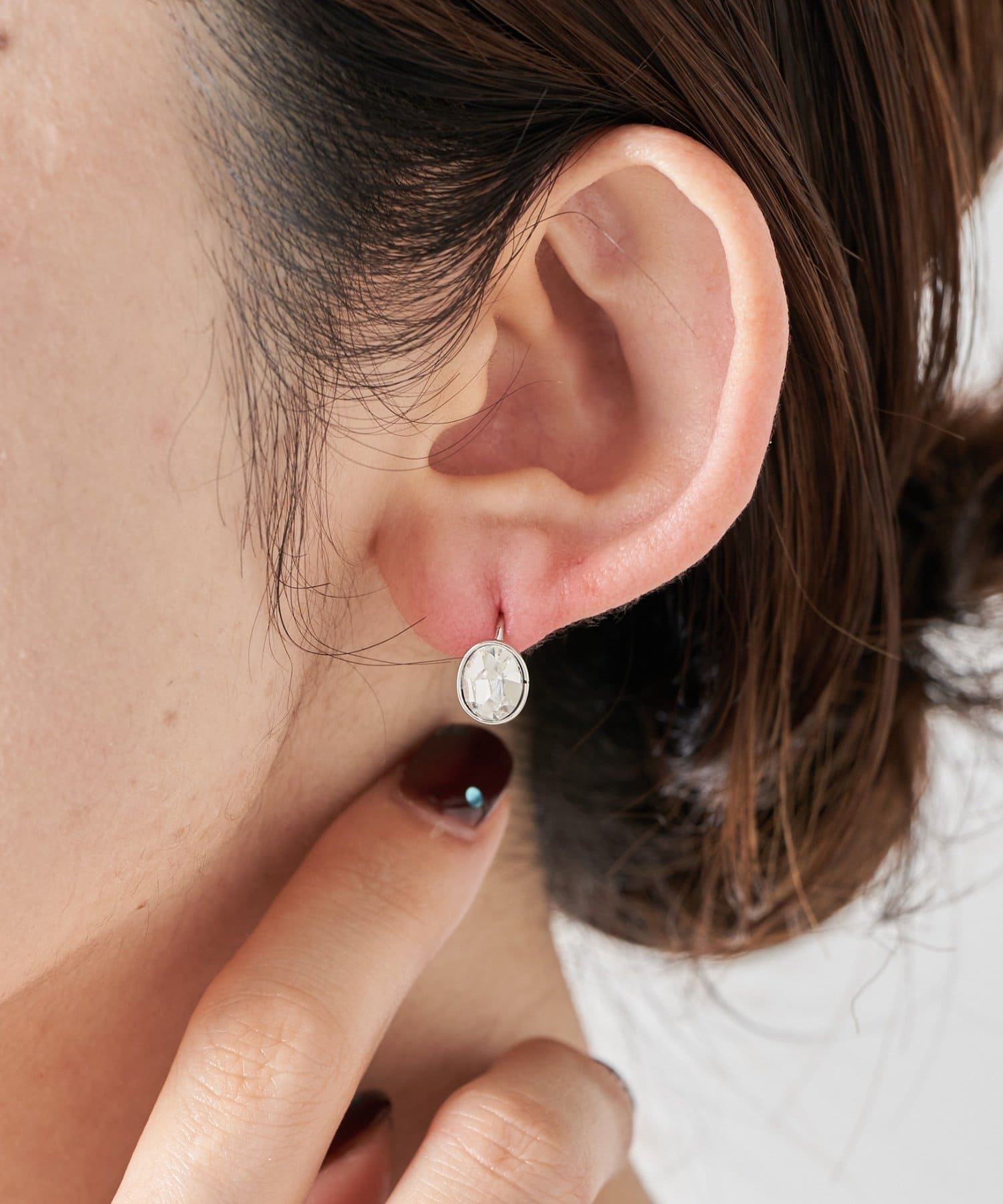 COLLAGE GALLARDAGALANTE(コラージュ ガリャルダガランテ) 【PAPILLONNER/パピヨネ】クリアストーンピアス