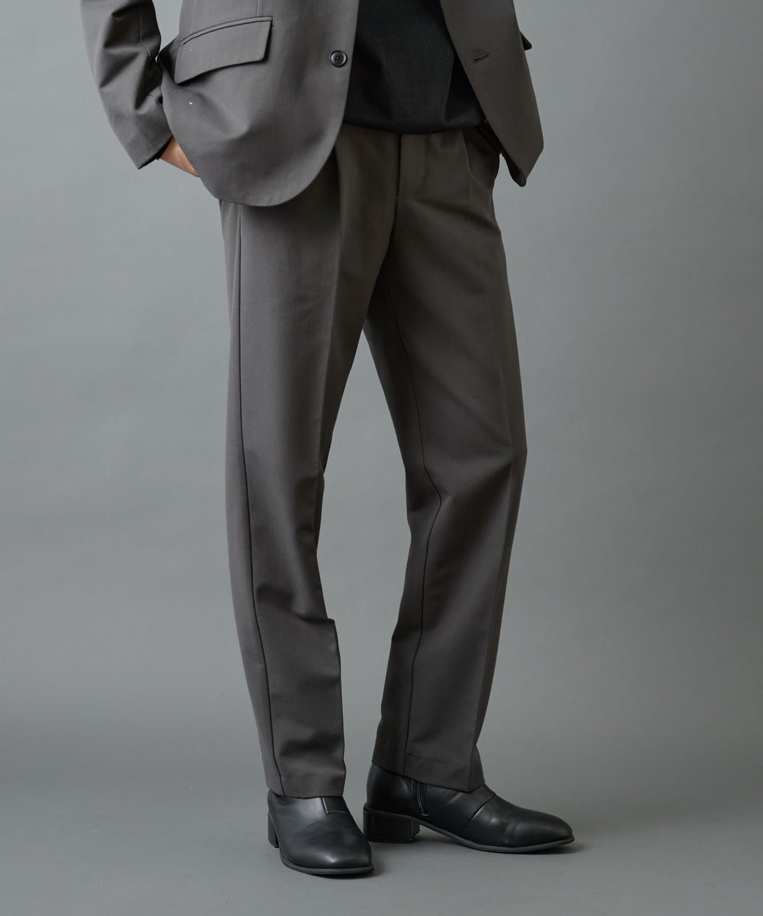 COLONY 2139(コロニー トゥーワンスリーナイン) バックシャギーウーリーテーパードスラックス