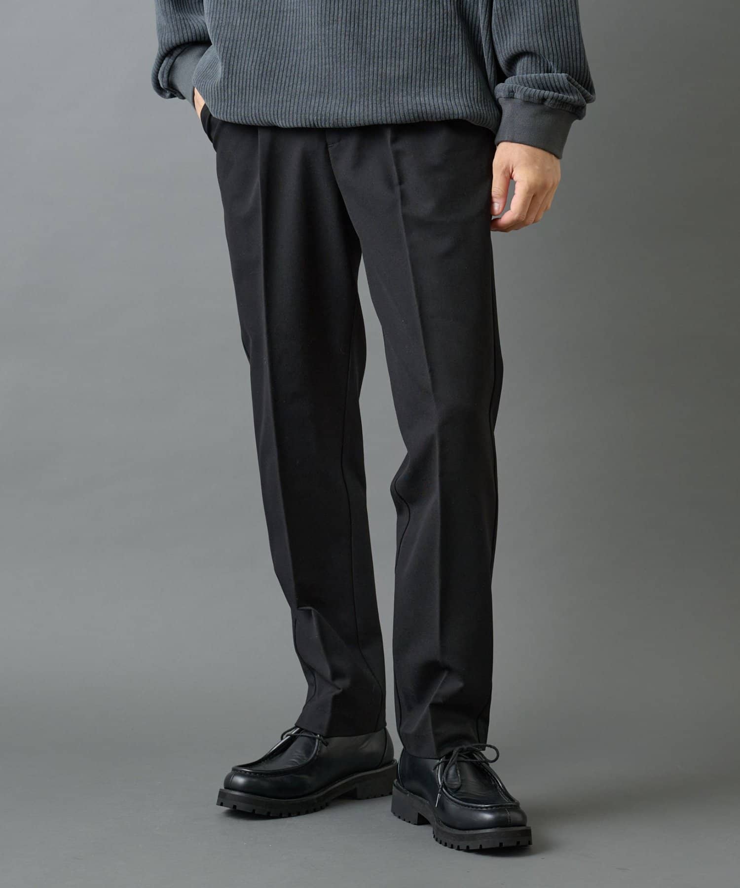 COLONY 2139(コロニー トゥーワンスリーナイン) バックシャギーウーリーテーパードスラックス