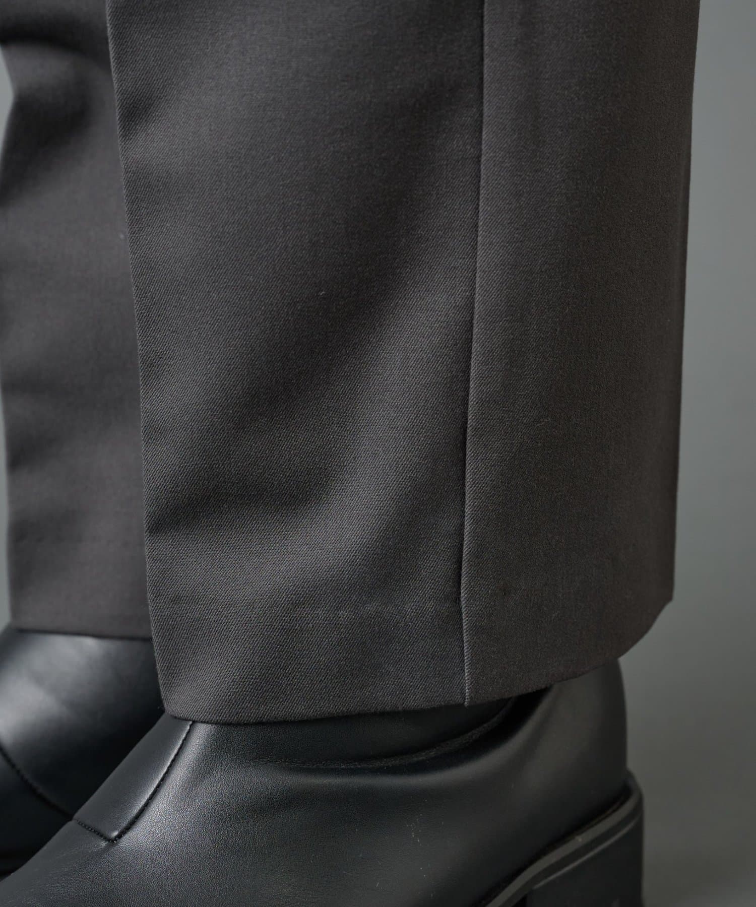 COLONY 2139(コロニー トゥーワンスリーナイン) バックシャギーウーリーテーパードスラックス