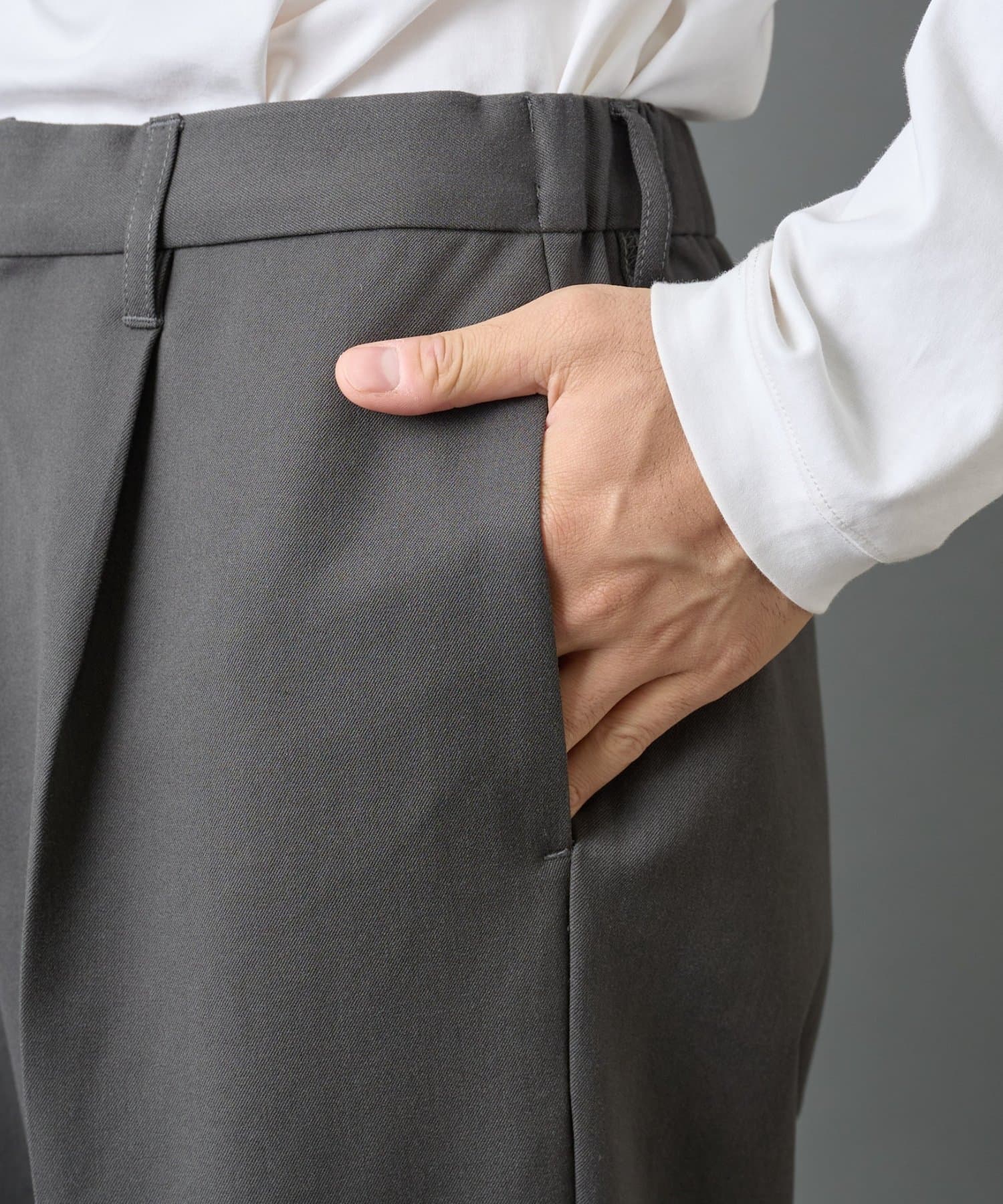 COLONY 2139(コロニー トゥーワンスリーナイン) バックシャギーウーリーワイドスラックス