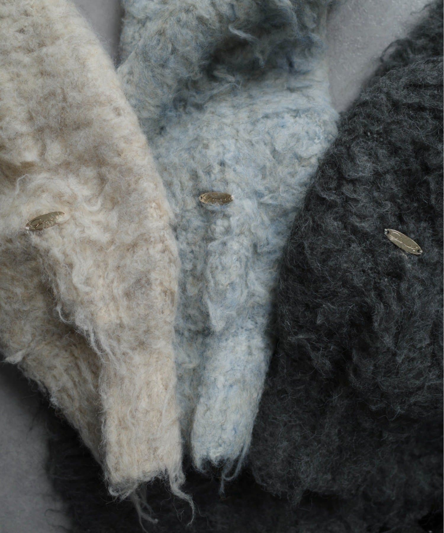 gemeil(ジェムイル) シャギーカーディガン(LA-332)