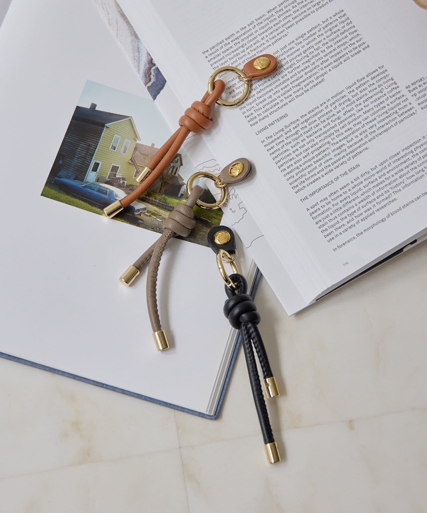 gemeil(ジェムイル) レザーノットチャーム(PT-318)