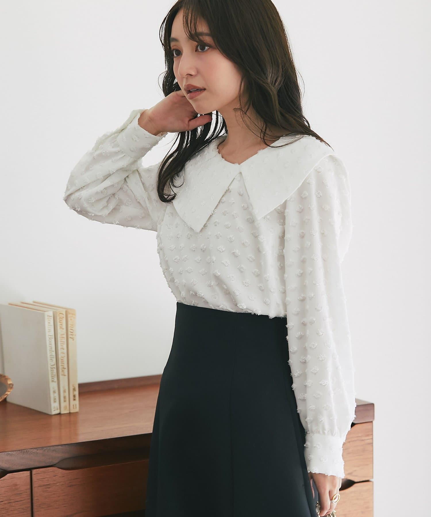 【美品/あらえる】theoryluxe ジャガードブラウス Theory luxe（セオリーリュクス）公式通販サイト