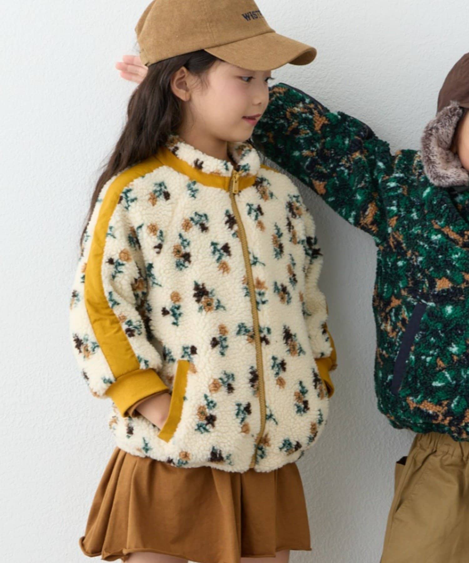 CIAOPANIC TYPY(チャオパニックティピー) 【WEB限定】【KIDS】【ユニセックス】総柄ボアブルゾン