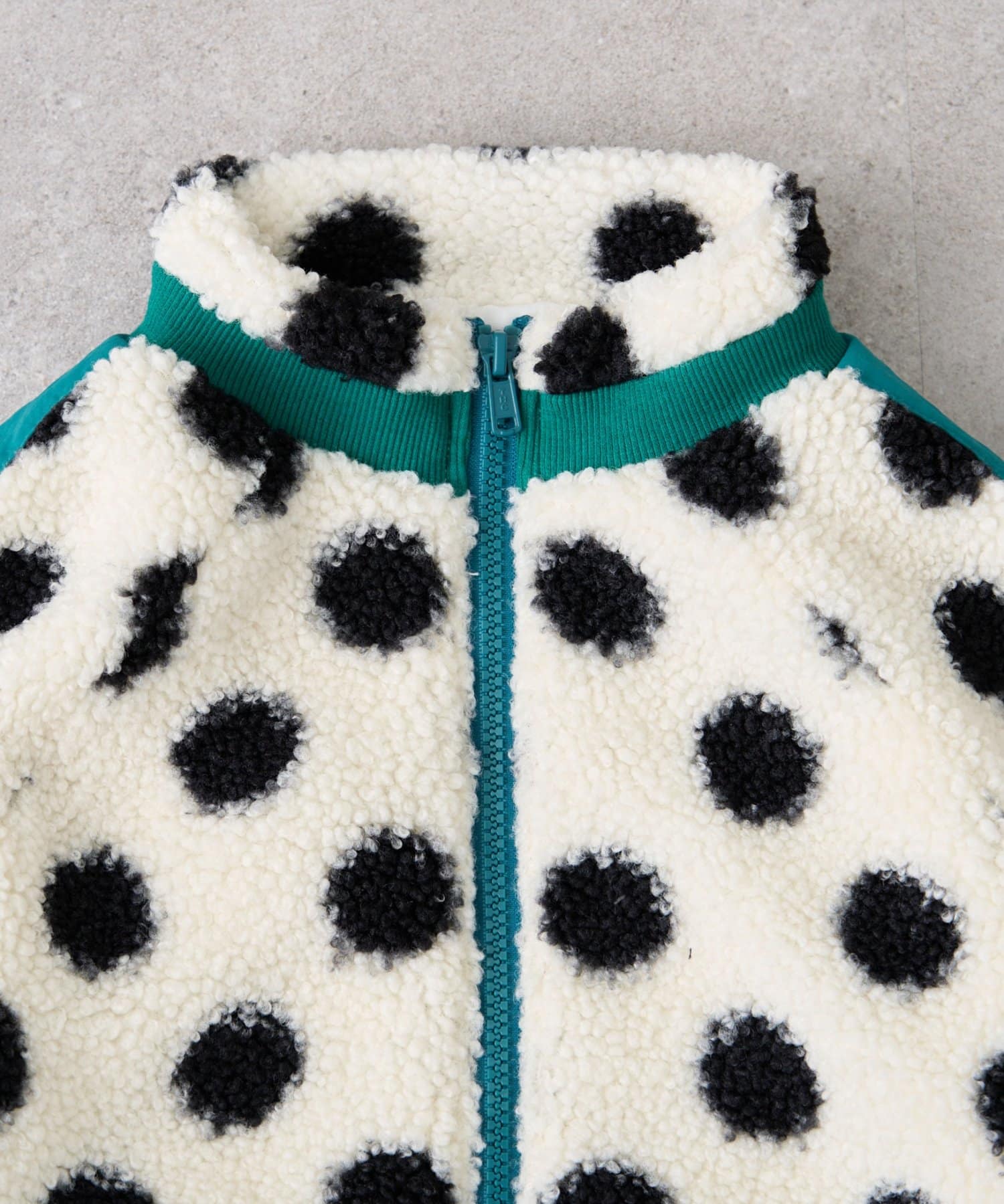 CIAOPANIC TYPY(チャオパニックティピー) 【WEB限定】【KIDS】【ユニセックス】総柄ボアブルゾン《ジュニアサイズあり》