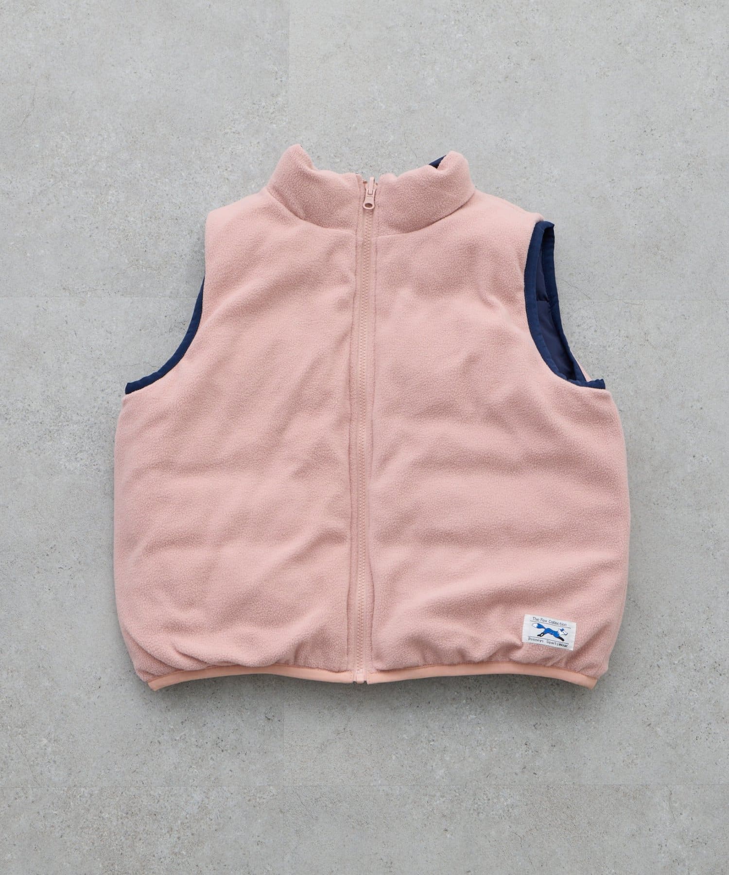 CIAOPANIC TYPY(チャオパニックティピー) 【KIDS】【FOX×TYPY】リバーシブル配色フリース中綿ベスト