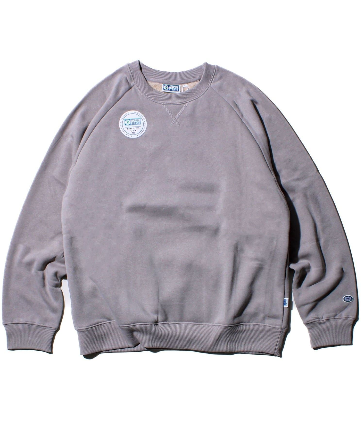 FREDY & GLOSTER(フレディ アンド グロスター) 【カラバリ豊富/UNISEX/高コスパ】身頃裏ボアクルートレーナー