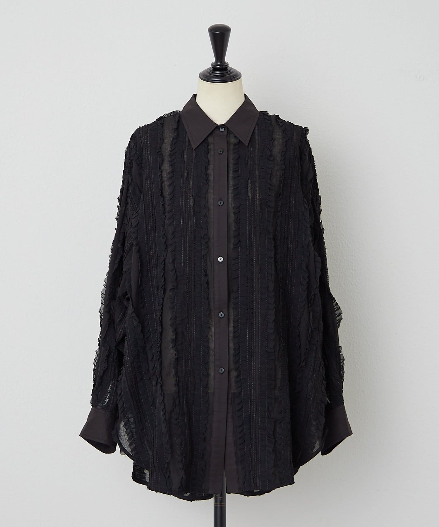 BEARDSLEY(ビアズリー) 《HiROMITHiSTLE》ギャザーフリルシャツ
