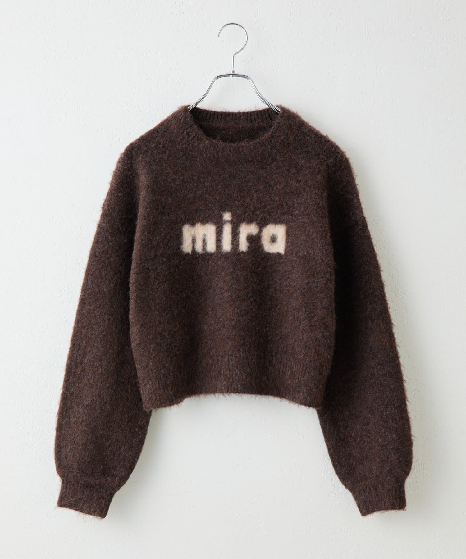 COLONY 2139(コロニー トゥーワンスリーナイン) miraロゴジャガードニットプルオーバー