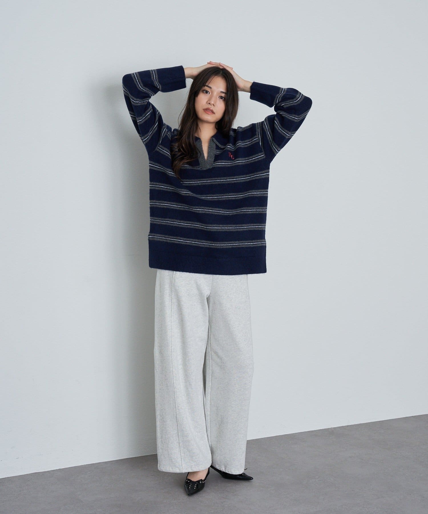 RAY CASSIN(レイカズン) ルーズスウェットパンツ