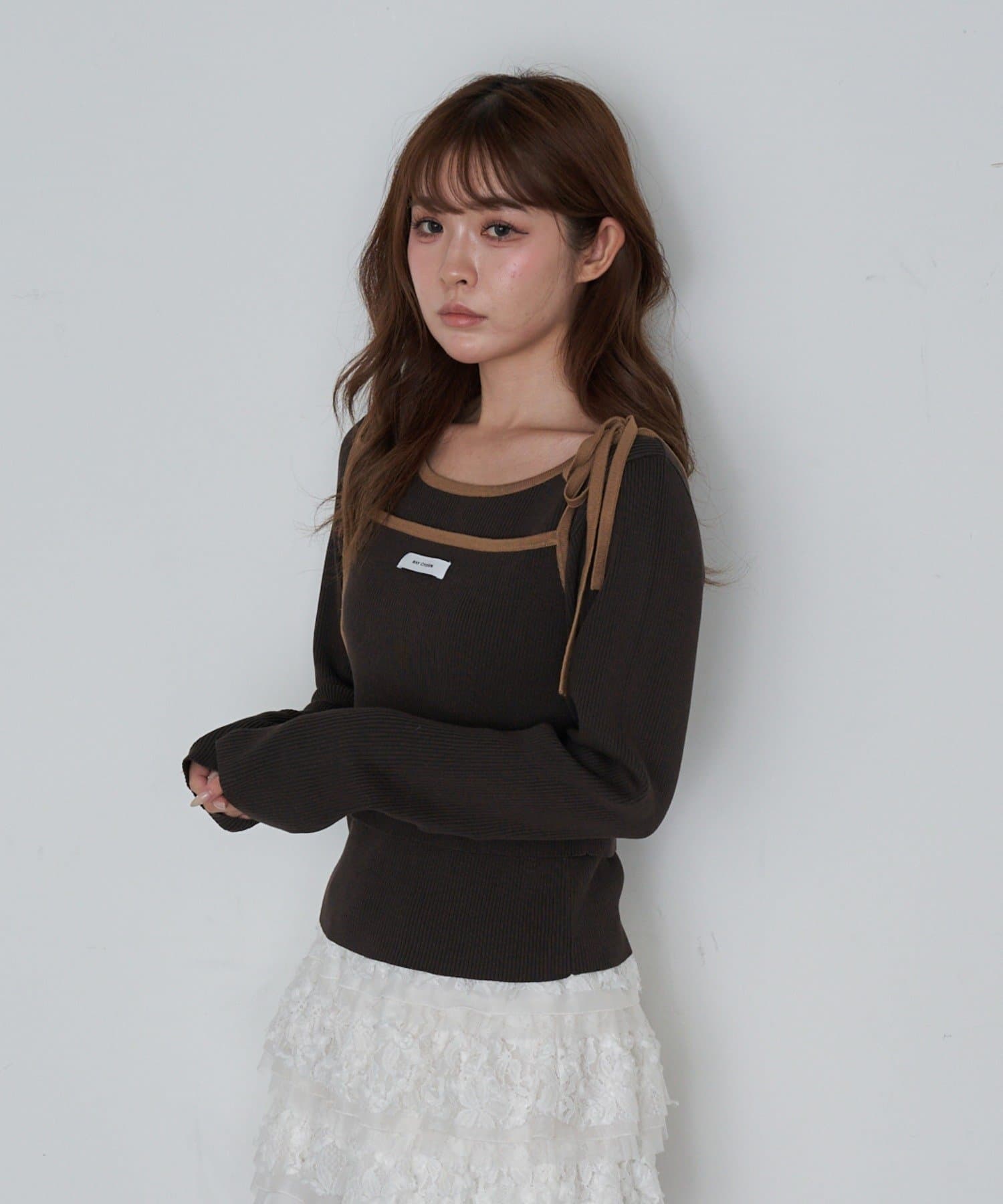 RAY CASSIN(レイカズン) レイヤードキャミセット